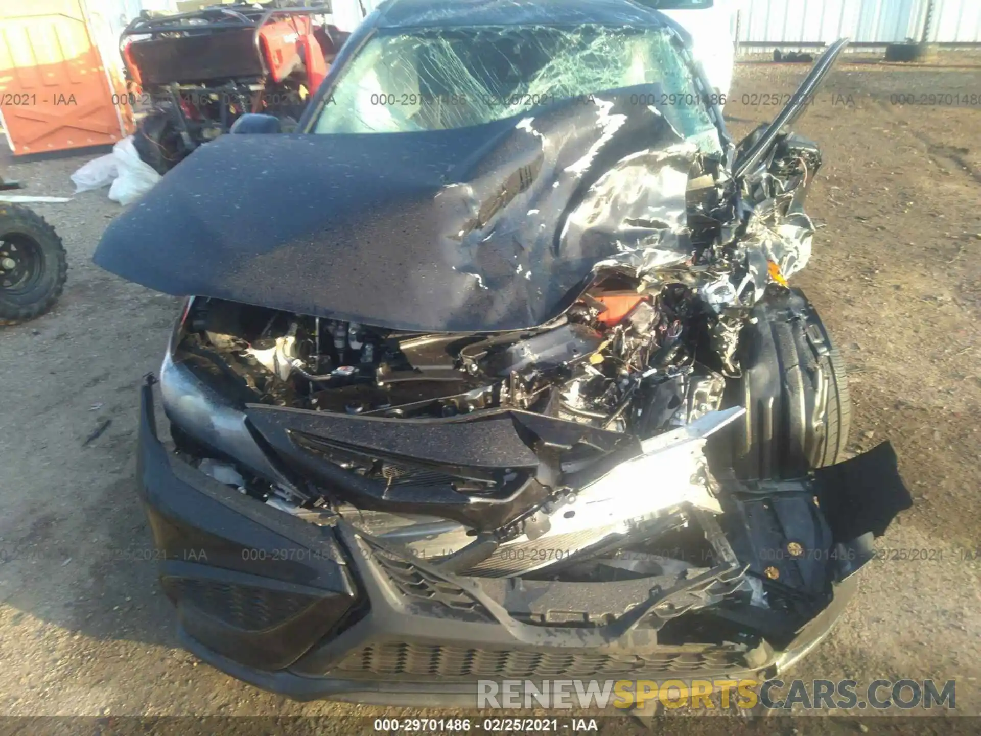 10 Photograph of a damaged car 4T1T11AK7MU513692 TOYOTA CAMRY 2021