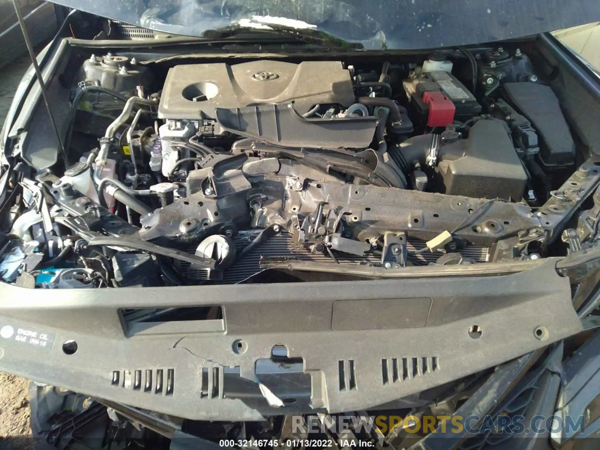 10 Photograph of a damaged car 4T1T11AK7MU565212 TOYOTA CAMRY 2021