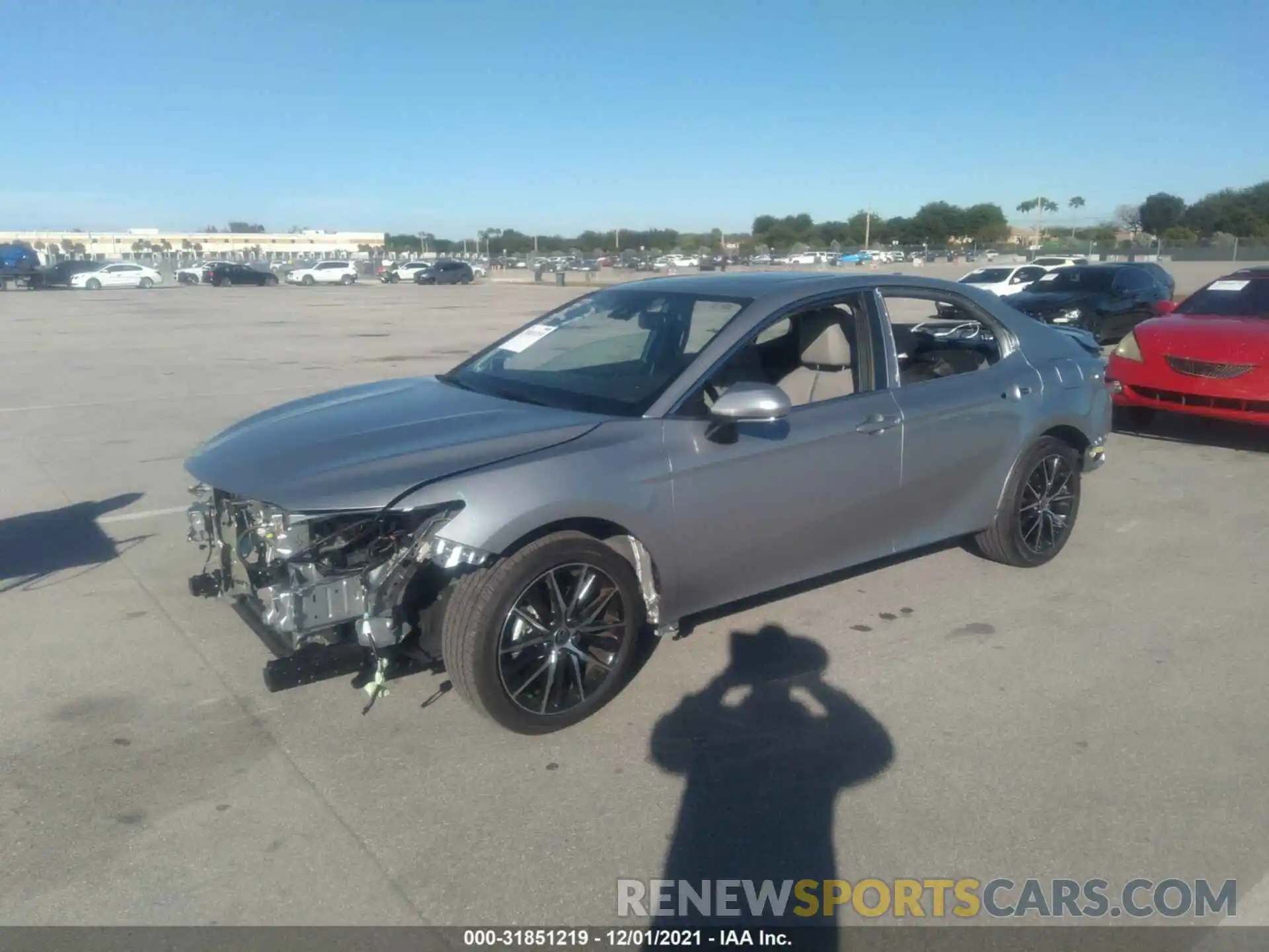 2 Photograph of a damaged car 4T1T11AK7MU572015 TOYOTA CAMRY 2021