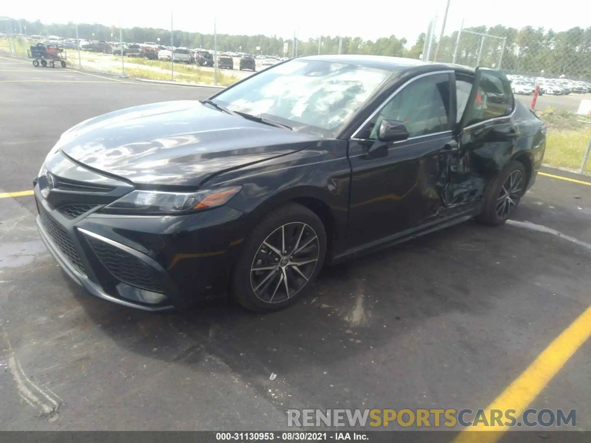 2 Photograph of a damaged car 4T1T11AK7MU577621 TOYOTA CAMRY 2021