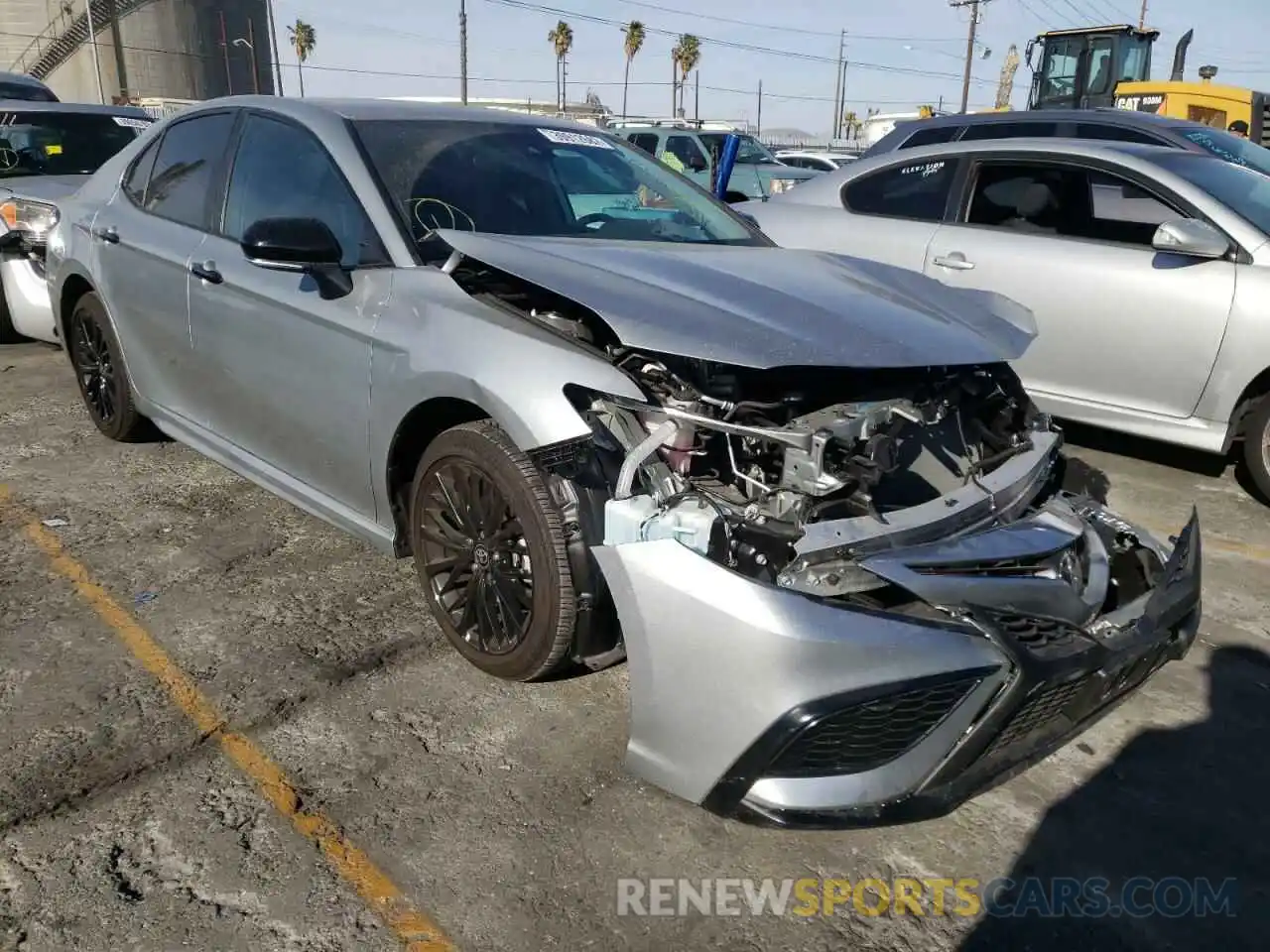 1 Photograph of a damaged car 4T1T11AK8MU425699 TOYOTA CAMRY 2021