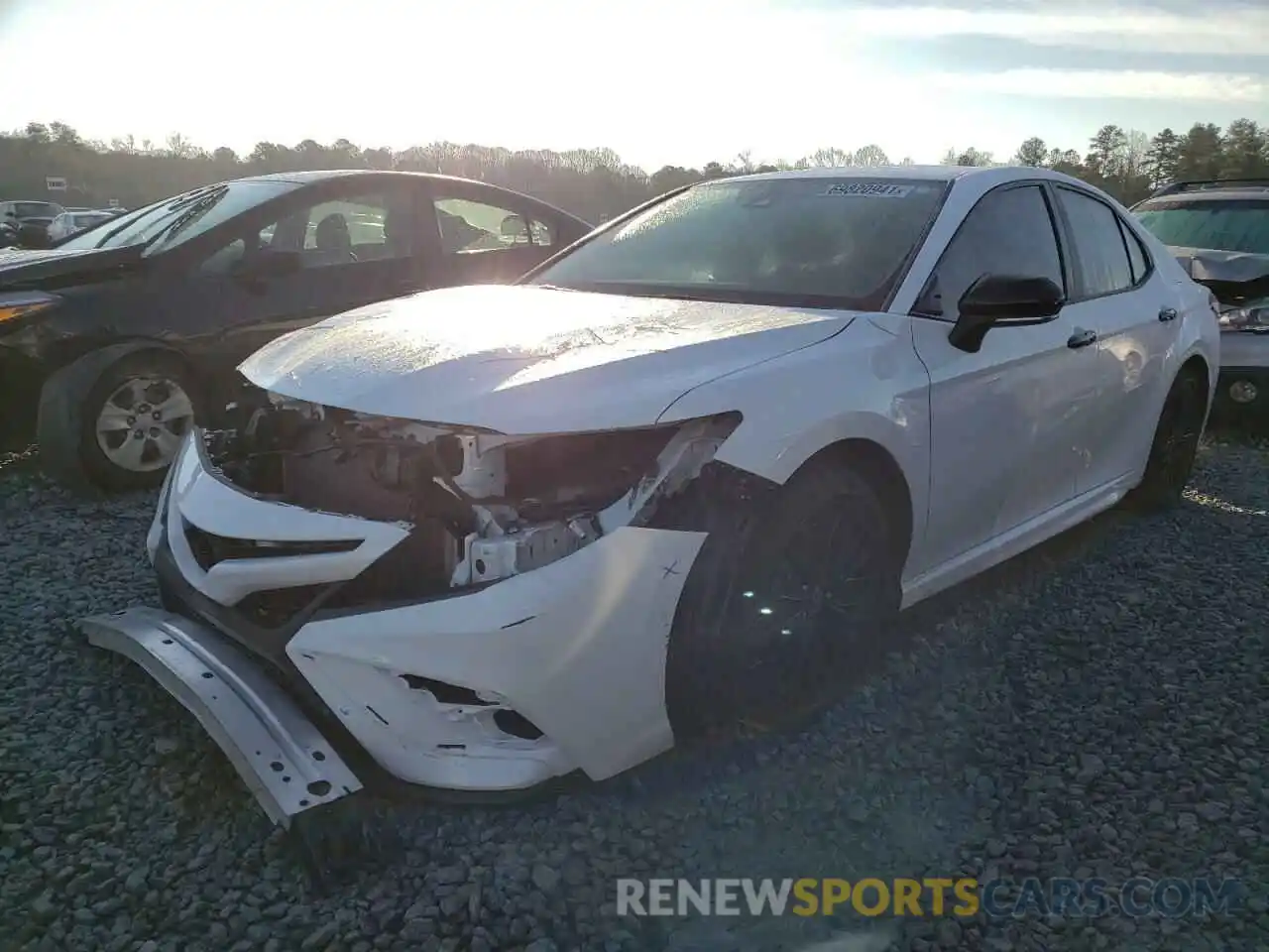 2 Photograph of a damaged car 4T1T11AK8MU442941 TOYOTA CAMRY 2021