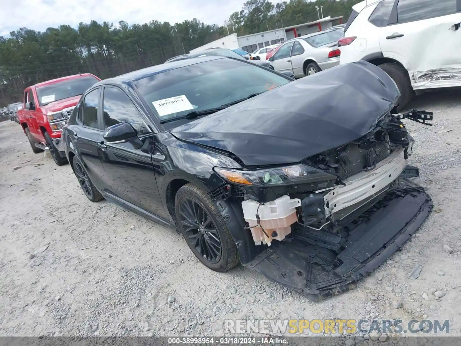 1 Photograph of a damaged car 4T1T11AK8MU455804 TOYOTA CAMRY 2021