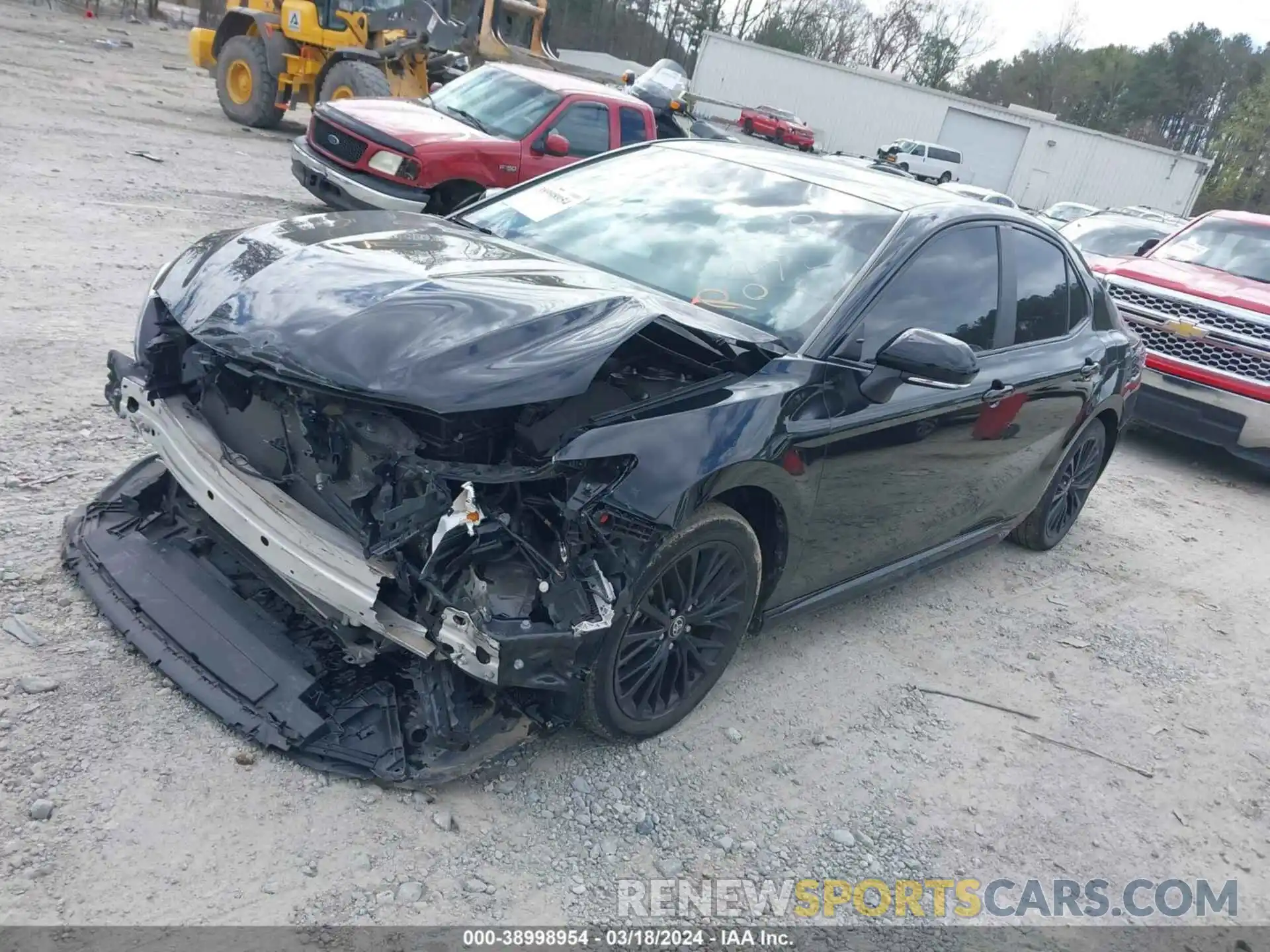 2 Photograph of a damaged car 4T1T11AK8MU455804 TOYOTA CAMRY 2021