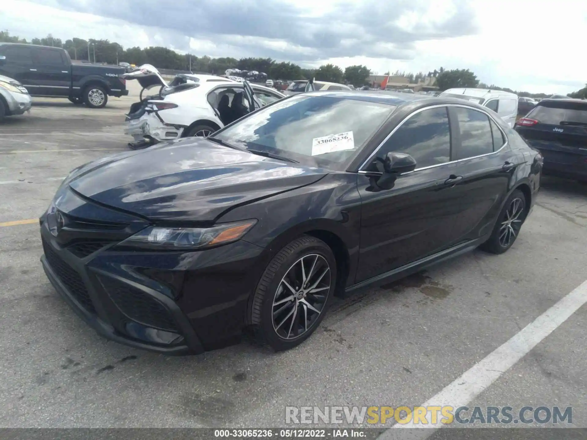 2 Photograph of a damaged car 4T1T11AK8MU469637 TOYOTA CAMRY 2021