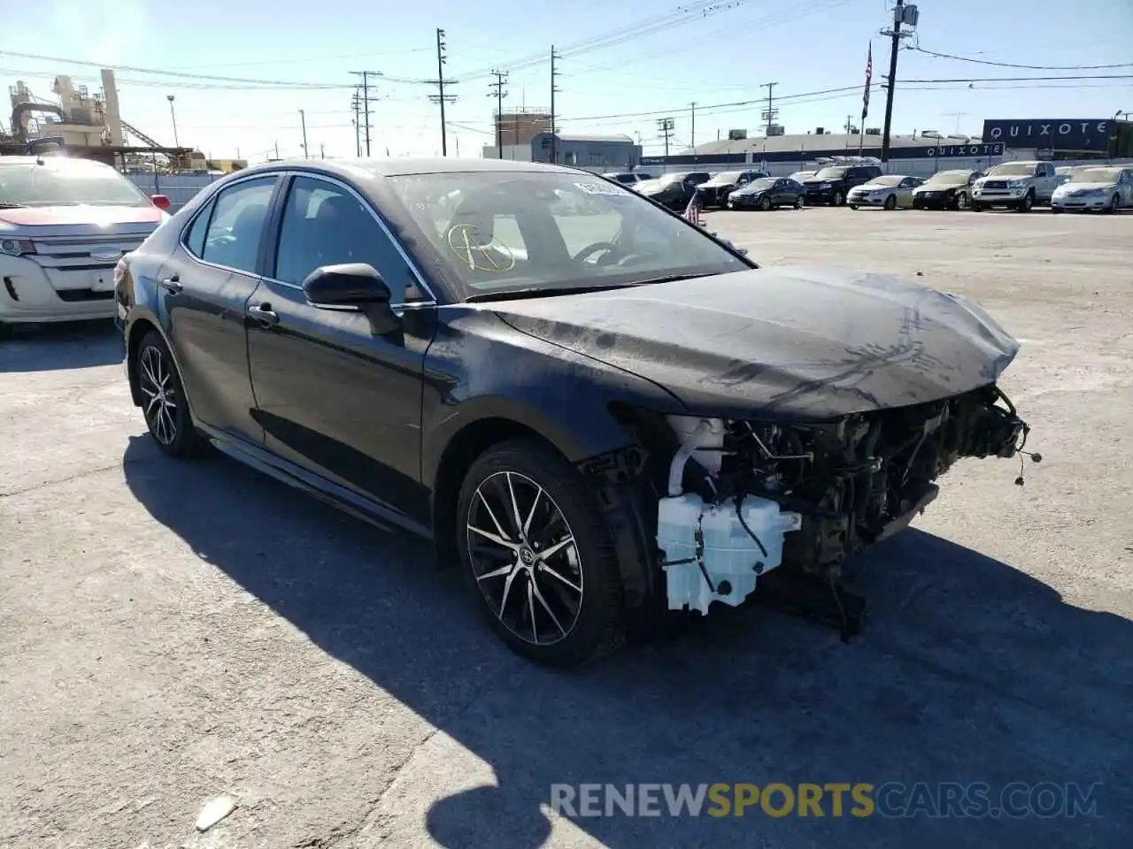 1 Photograph of a damaged car 4T1T11AK8MU511790 TOYOTA CAMRY 2021