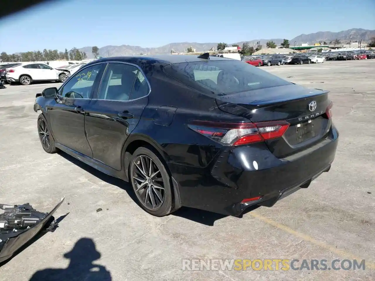 3 Photograph of a damaged car 4T1T11AK8MU511790 TOYOTA CAMRY 2021