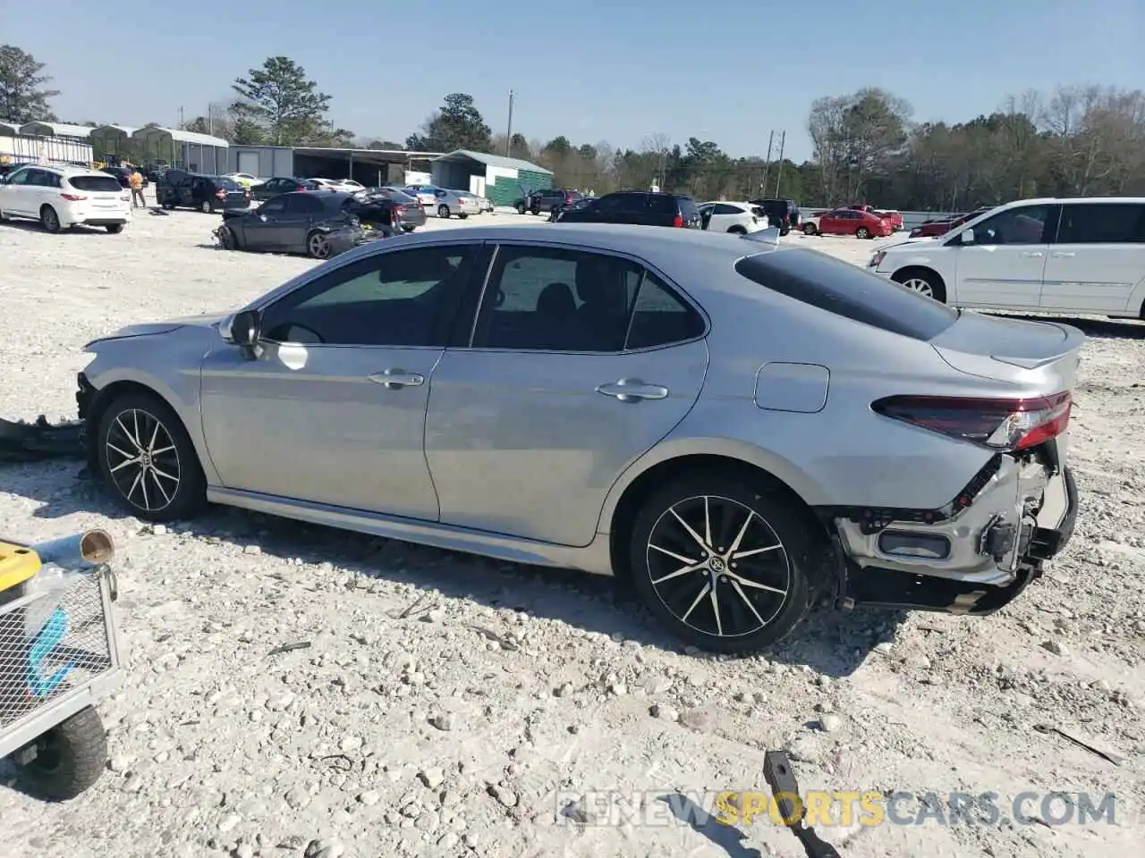 2 Photograph of a damaged car 4T1T11AK8MU514530 TOYOTA CAMRY 2021