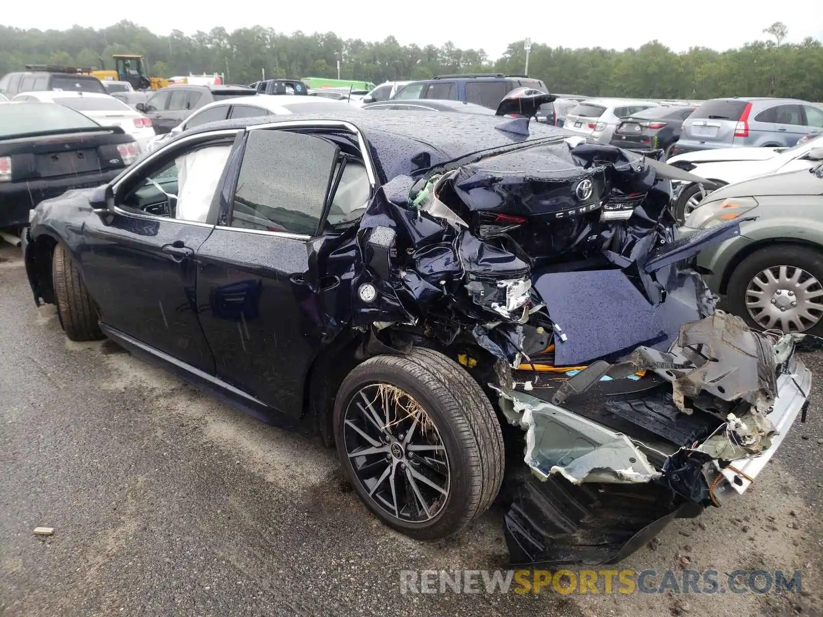 3 Photograph of a damaged car 4T1T11AK8MU539122 TOYOTA CAMRY 2021