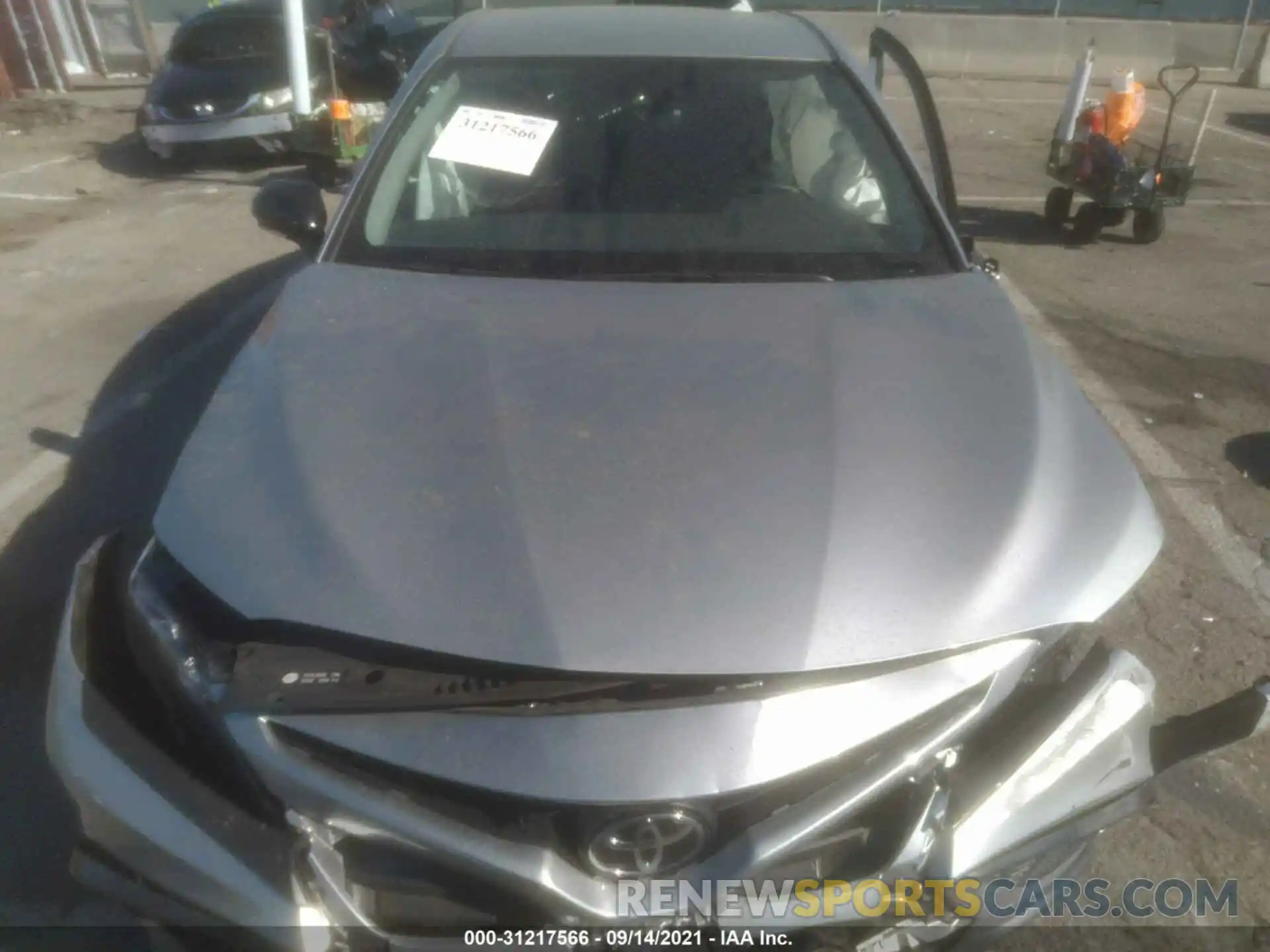 10 Photograph of a damaged car 4T1T11AK9MU419457 TOYOTA CAMRY 2021