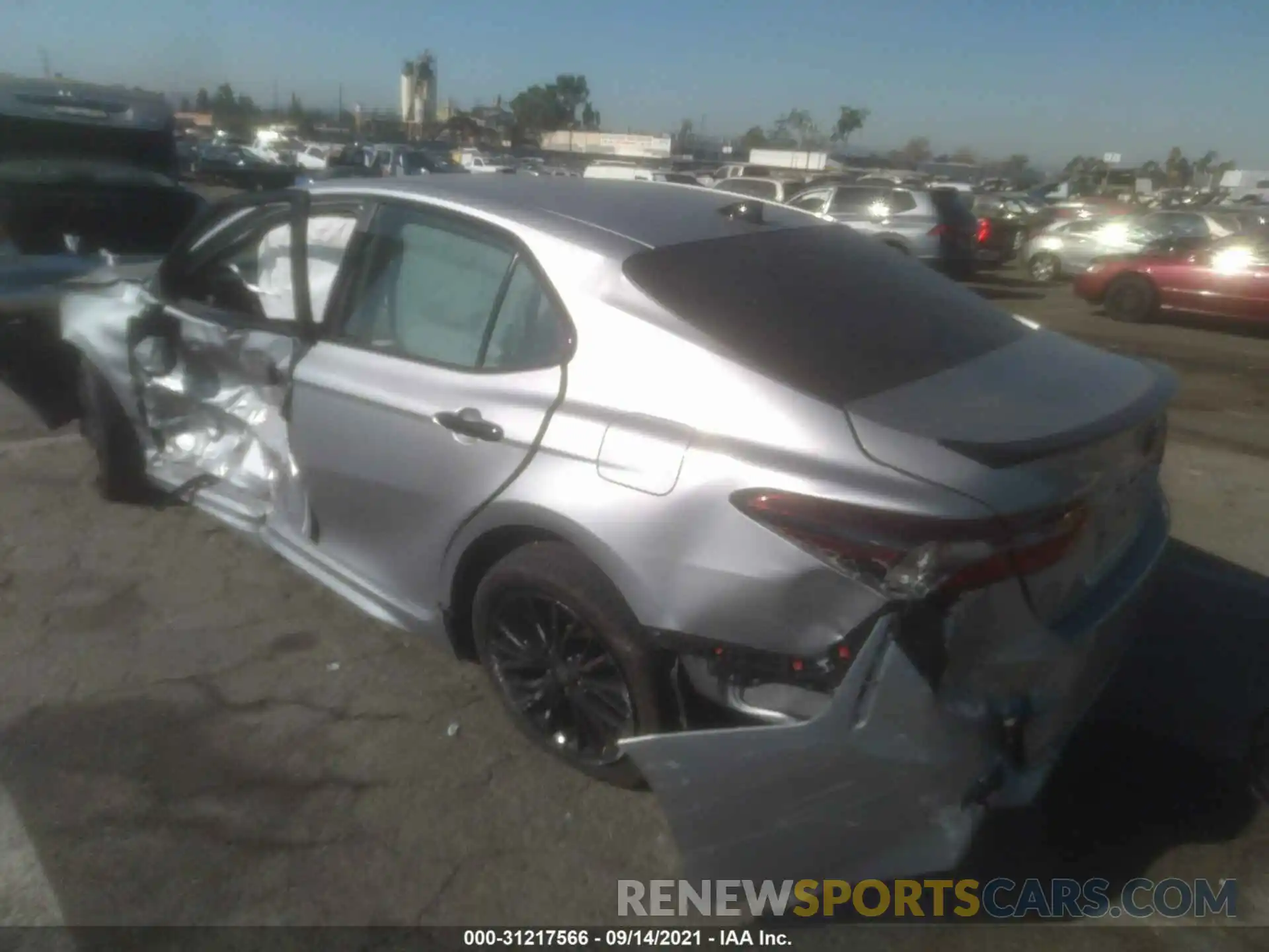 3 Photograph of a damaged car 4T1T11AK9MU419457 TOYOTA CAMRY 2021