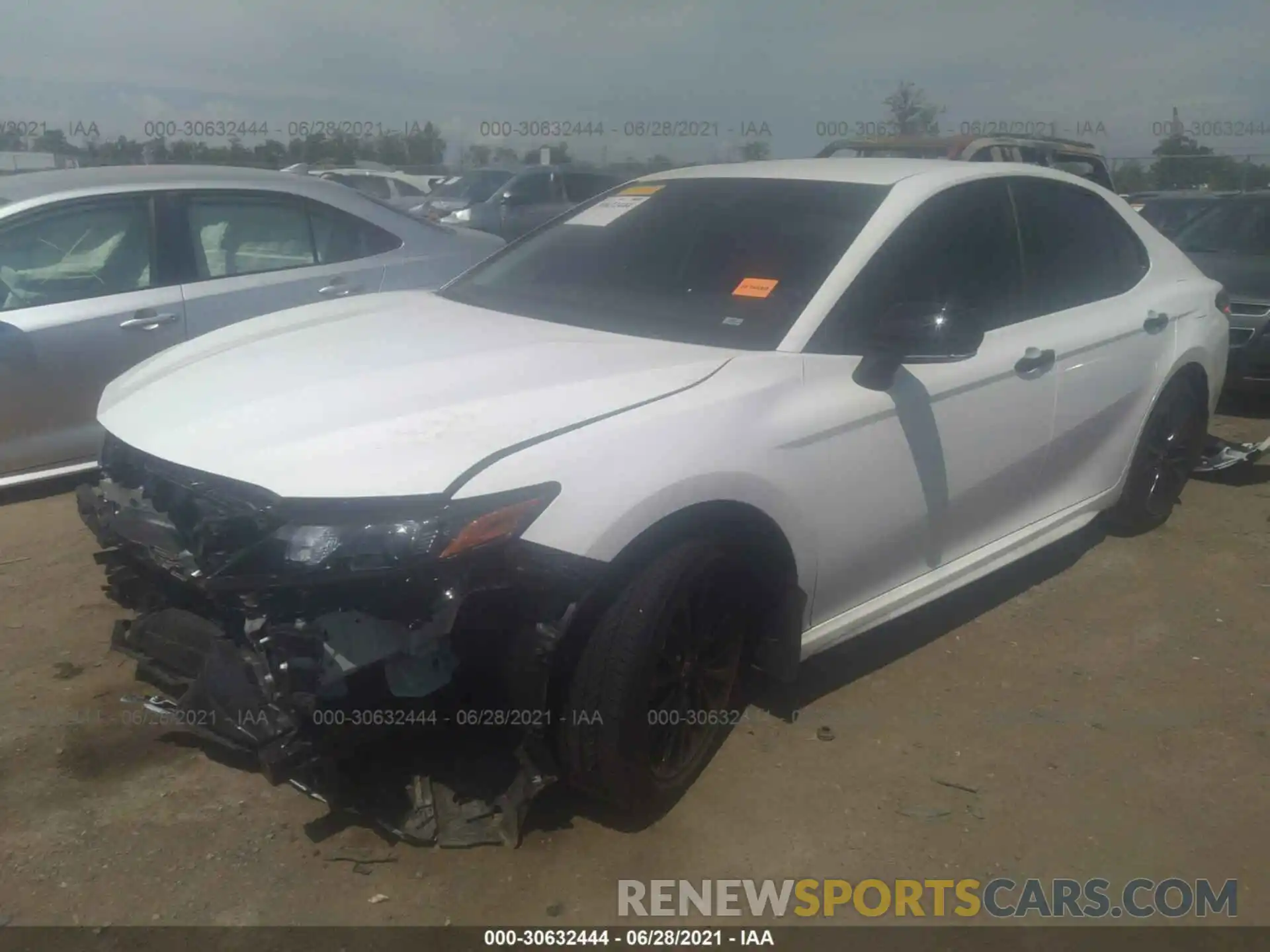 2 Photograph of a damaged car 4T1T11AK9MU453947 TOYOTA CAMRY 2021