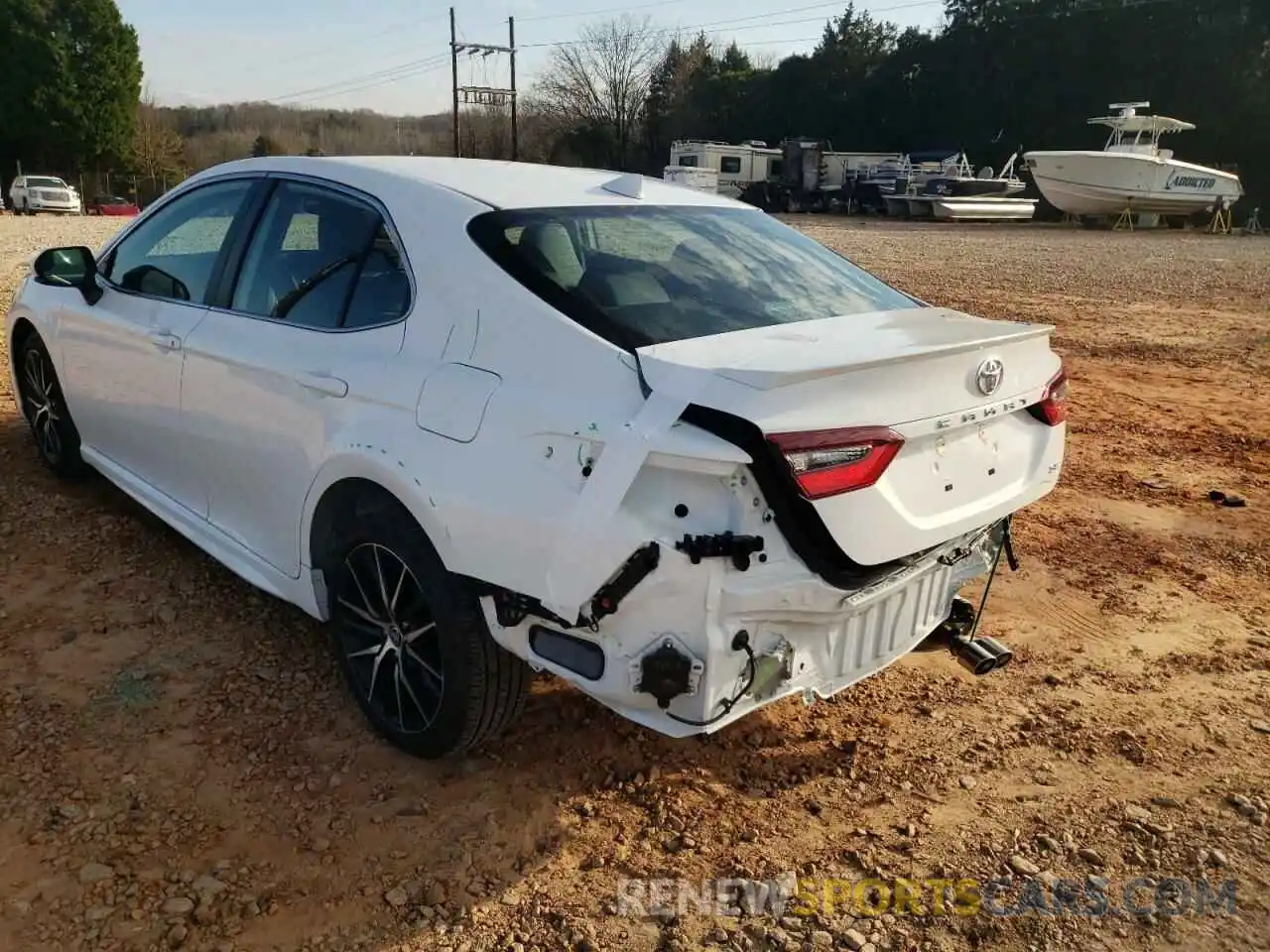 3 Photograph of a damaged car 4T1T11AK9MU483417 TOYOTA CAMRY 2021