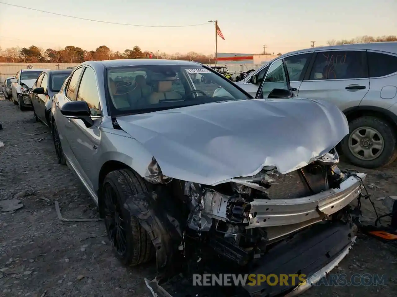 1 Photograph of a damaged car 4T1T11AK9MU485734 TOYOTA CAMRY 2021