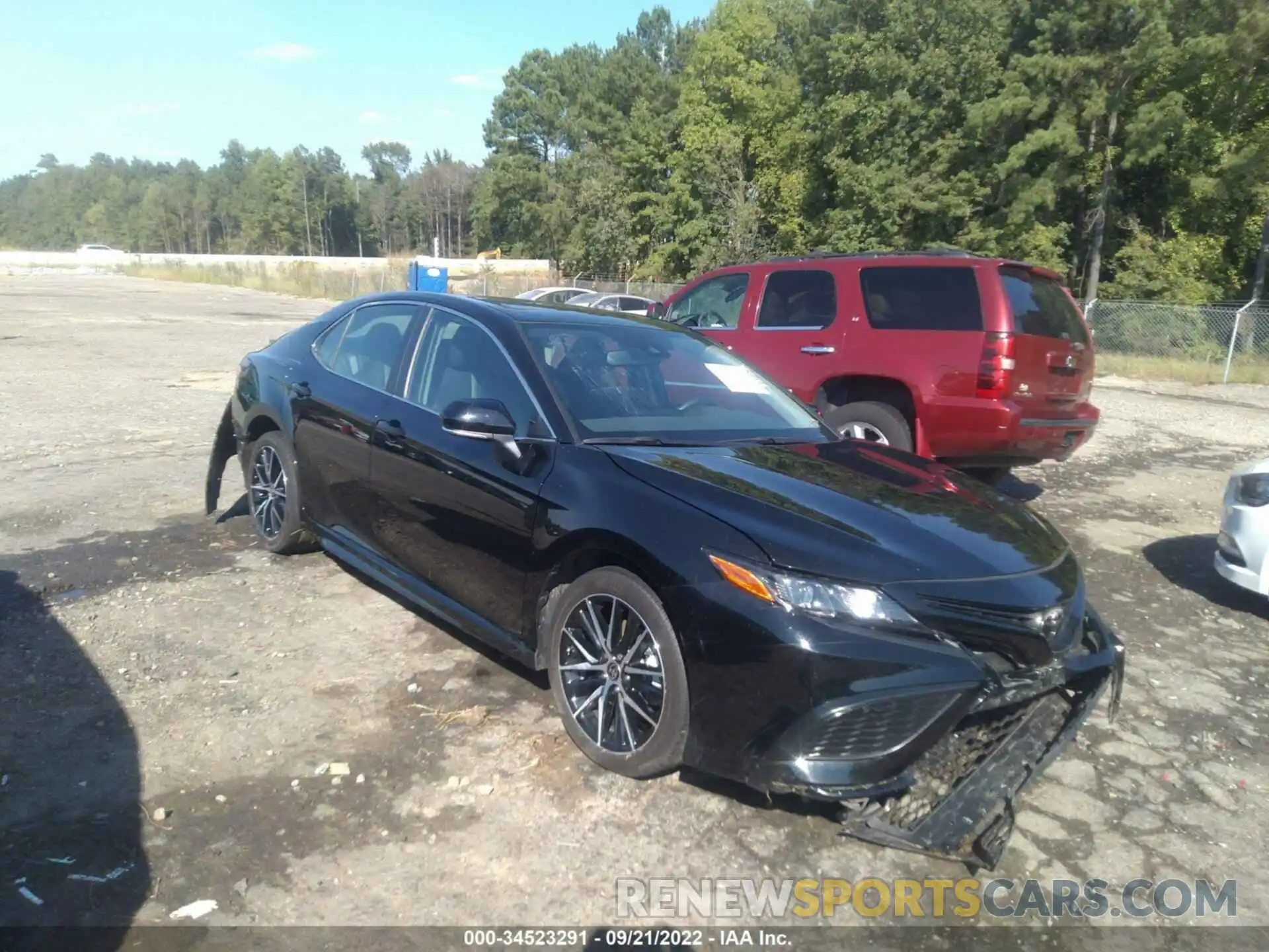 1 Photograph of a damaged car 4T1T11AK9MU492943 TOYOTA CAMRY 2021