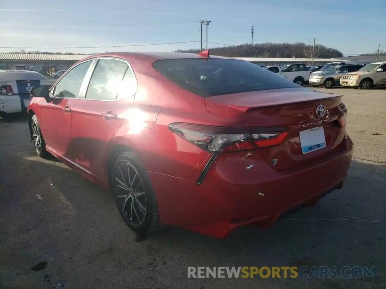 3 Photograph of a damaged car 4T1T11AK9MU497463 TOYOTA CAMRY 2021