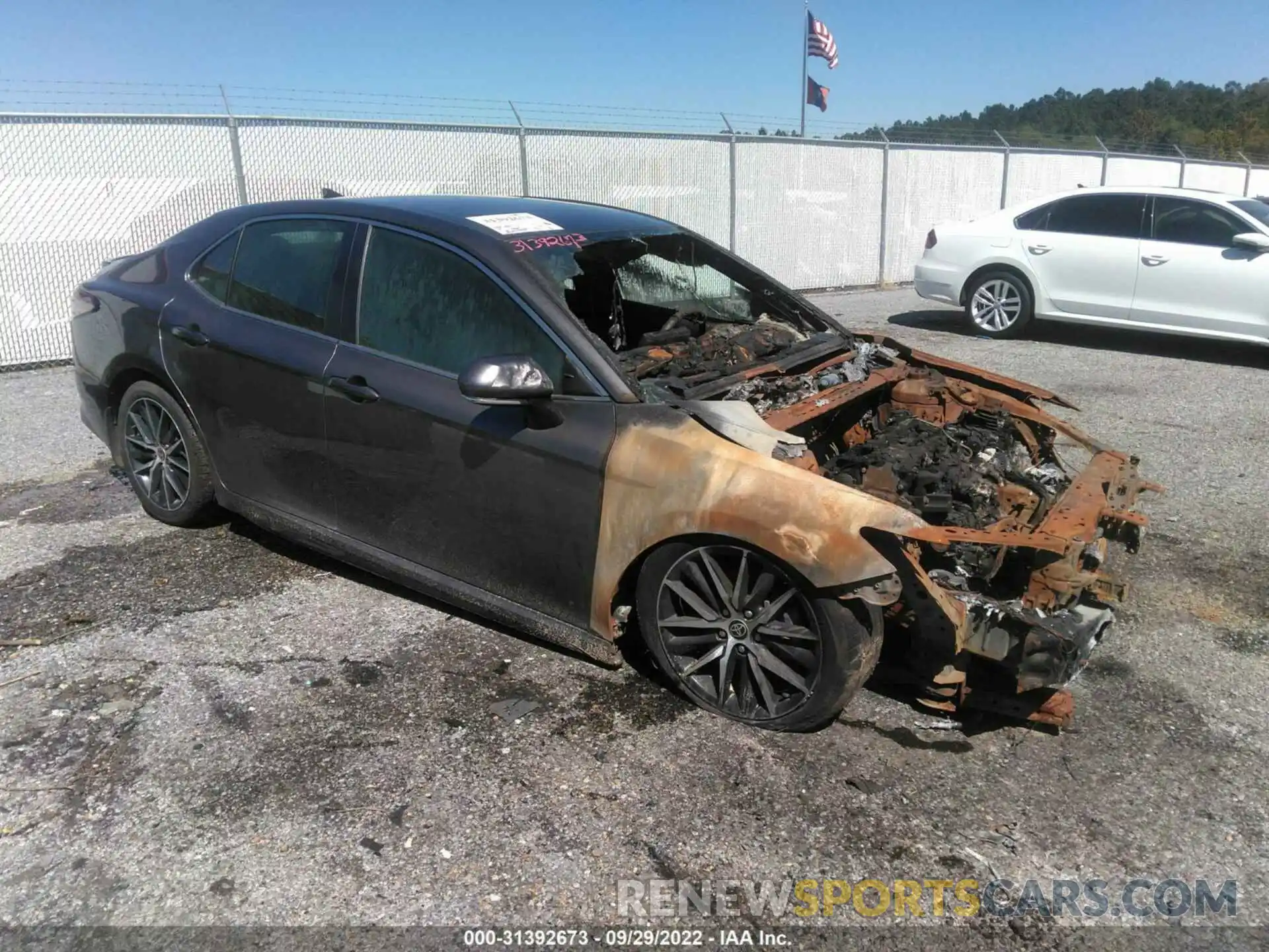 1 Photograph of a damaged car 4T1T11AK9MU522426 TOYOTA CAMRY 2021