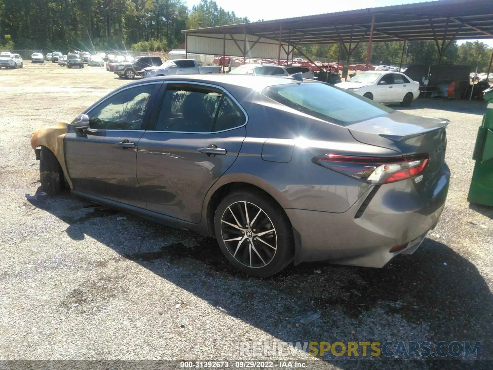 3 Photograph of a damaged car 4T1T11AK9MU522426 TOYOTA CAMRY 2021