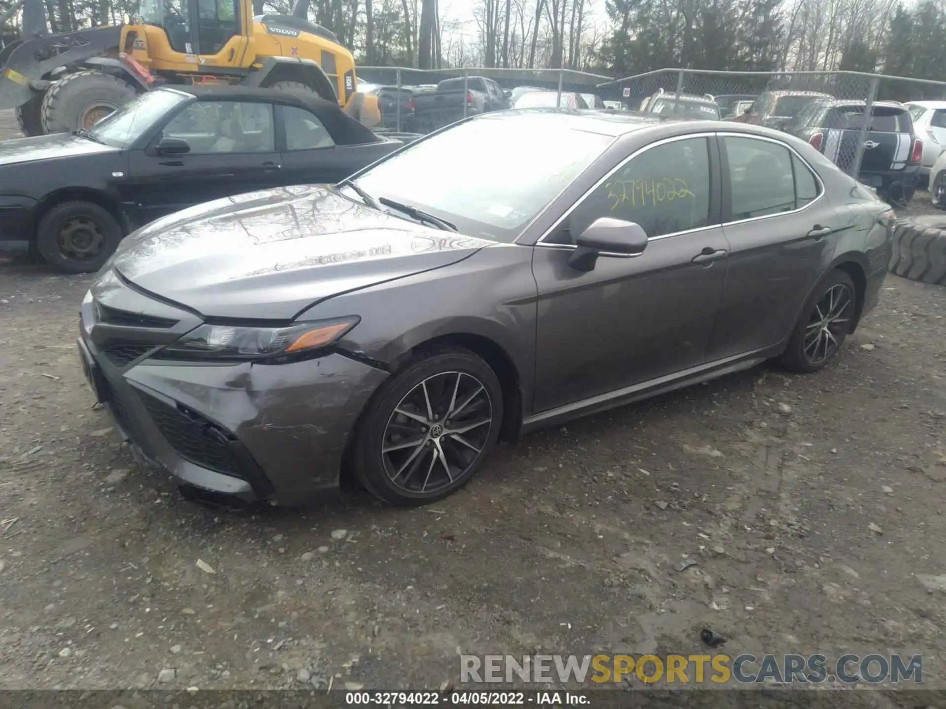 2 Photograph of a damaged car 4T1T11AK9MU533104 TOYOTA CAMRY 2021