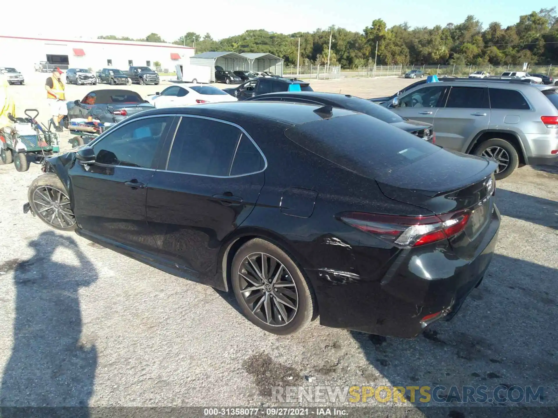 3 Photograph of a damaged car 4T1T11AK9MU551666 TOYOTA CAMRY 2021