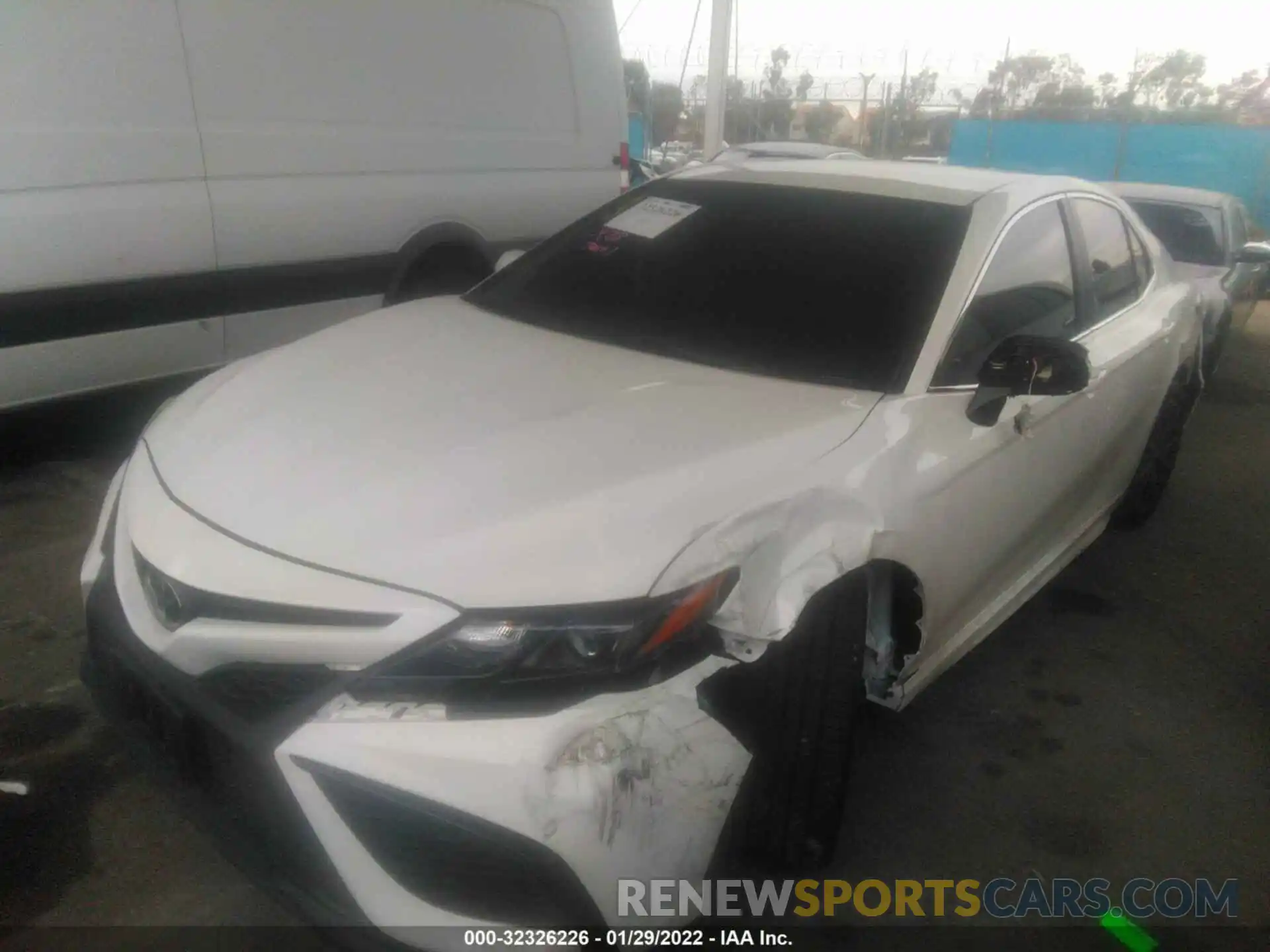 2 Photograph of a damaged car 4T1T11AK9MU557709 TOYOTA CAMRY 2021