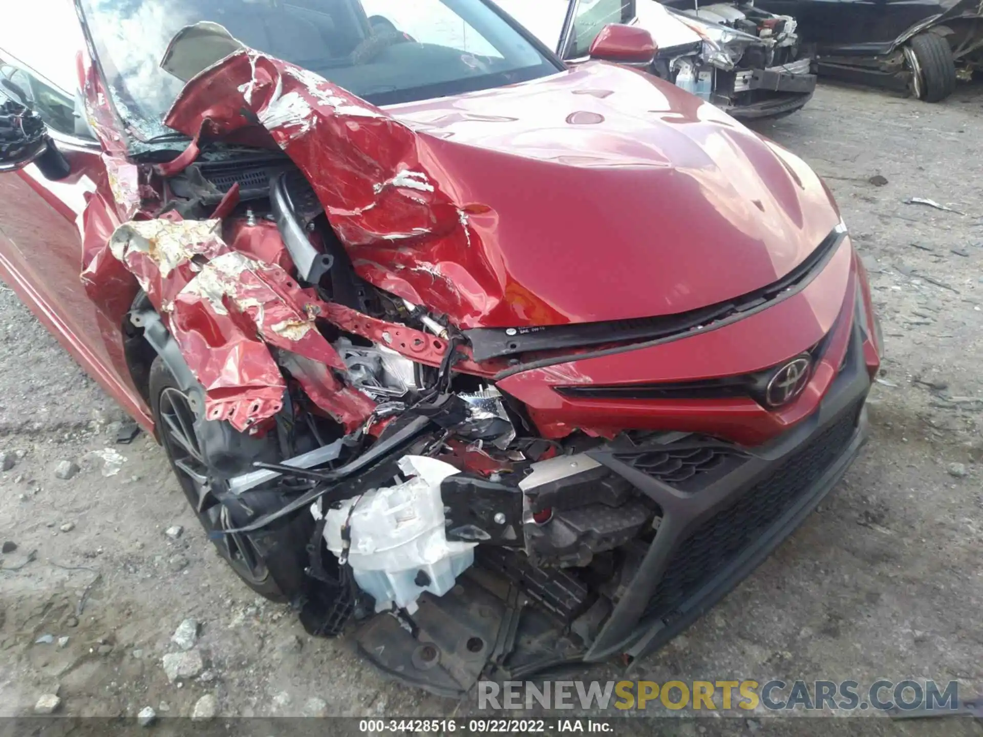 10 Photograph of a damaged car 4T1T11AKXMU409892 TOYOTA CAMRY 2021