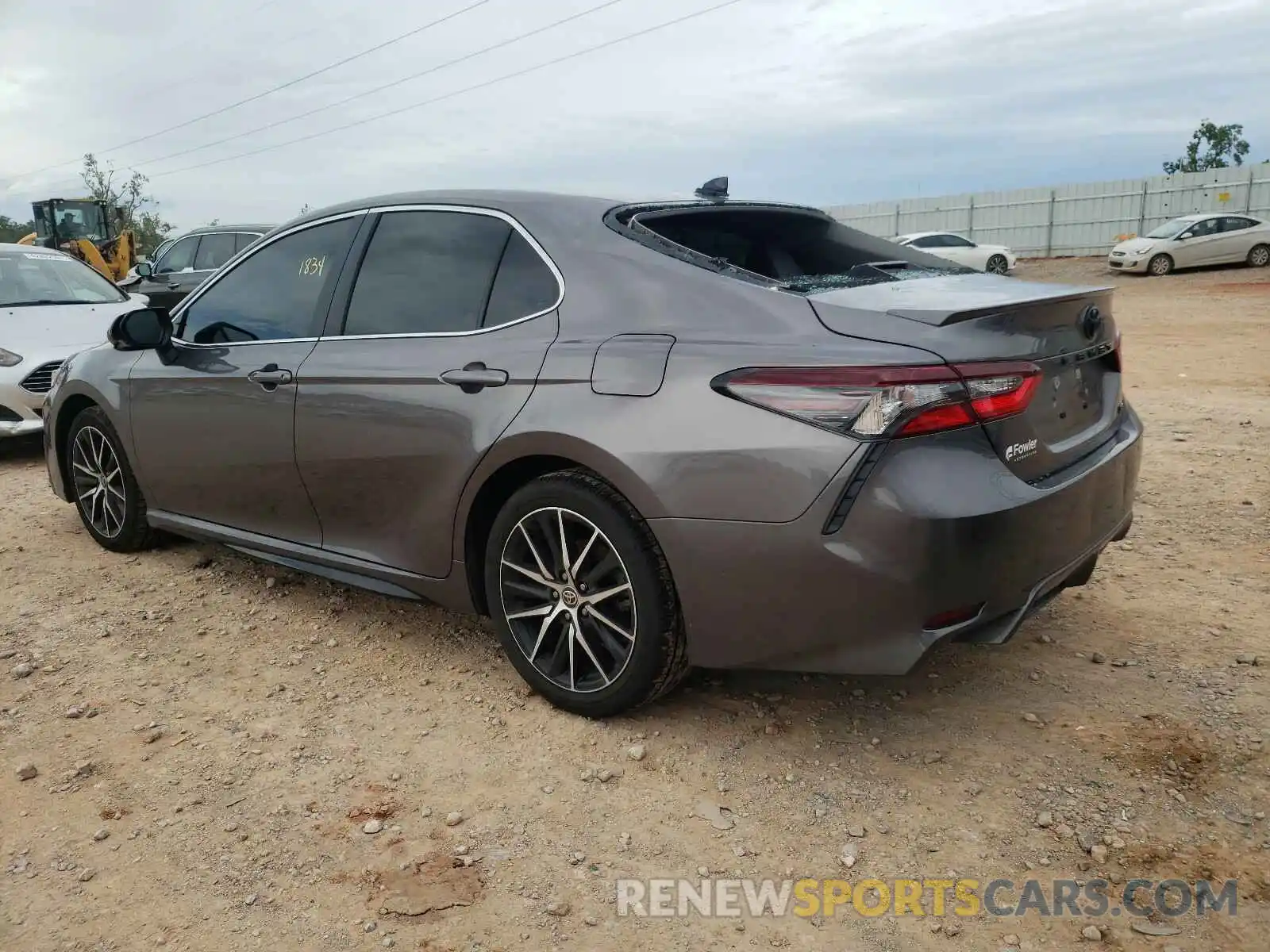 3 Photograph of a damaged car 4T1T11AKXMU437028 TOYOTA CAMRY 2021