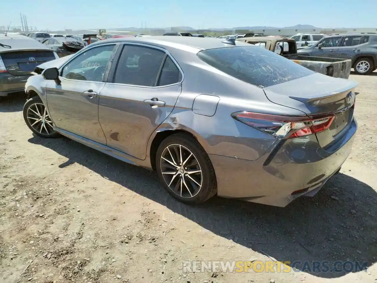 3 Photograph of a damaged car 4T1T11AKXMU447820 TOYOTA CAMRY 2021