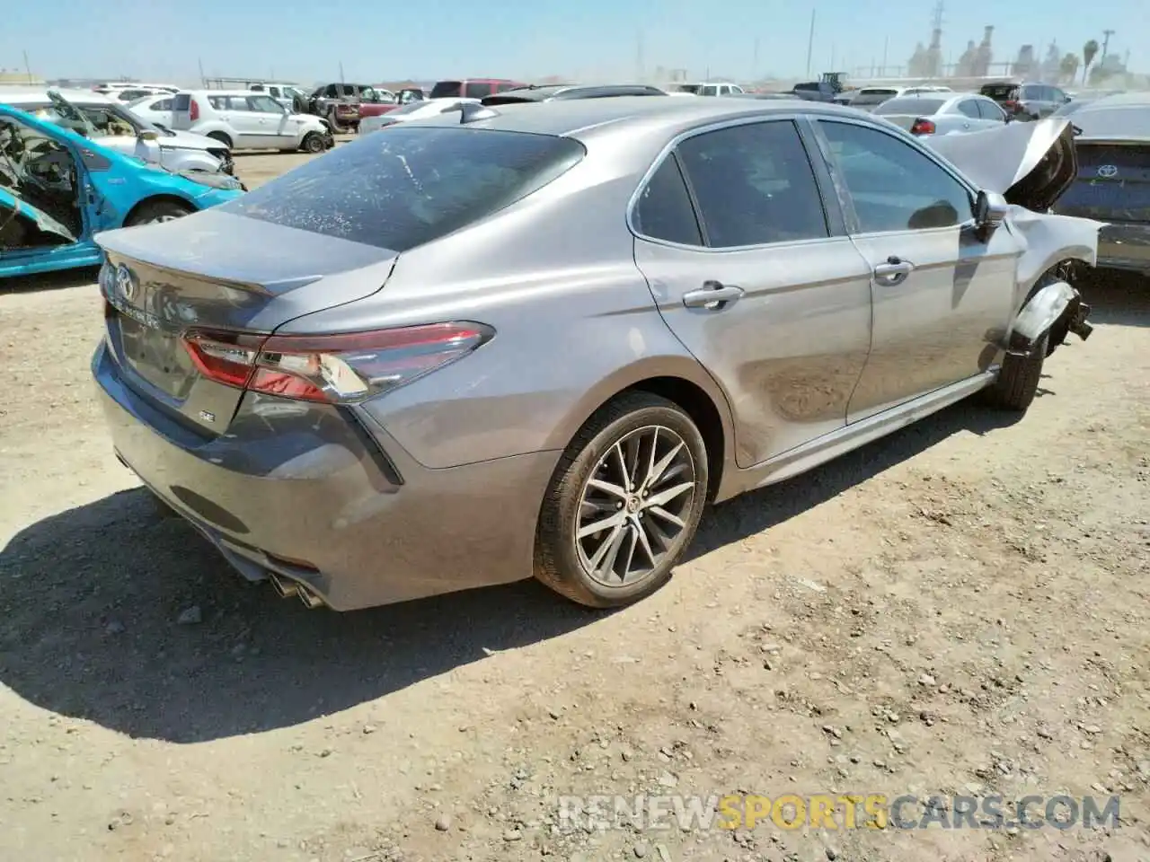 4 Фотография поврежденного автомобиля 4T1T11AKXMU447820 TOYOTA CAMRY 2021