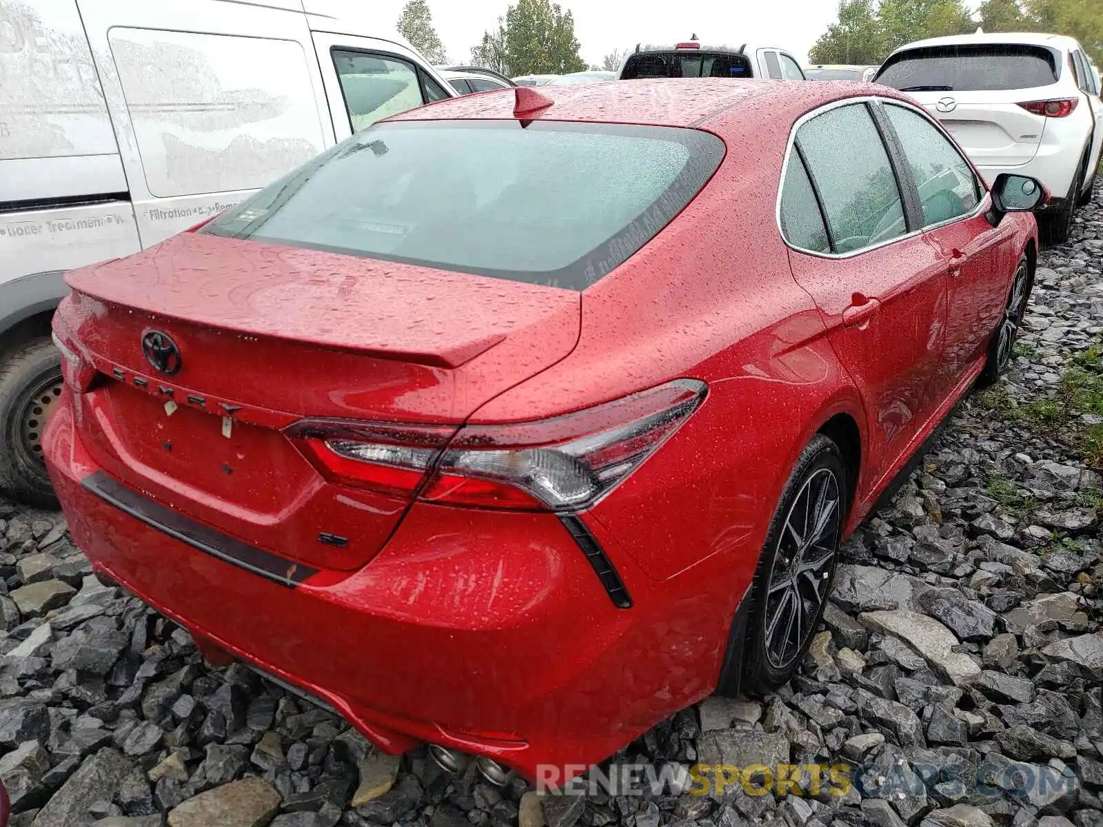 4 Photograph of a damaged car 4T1T11AKXMU448224 TOYOTA CAMRY 2021