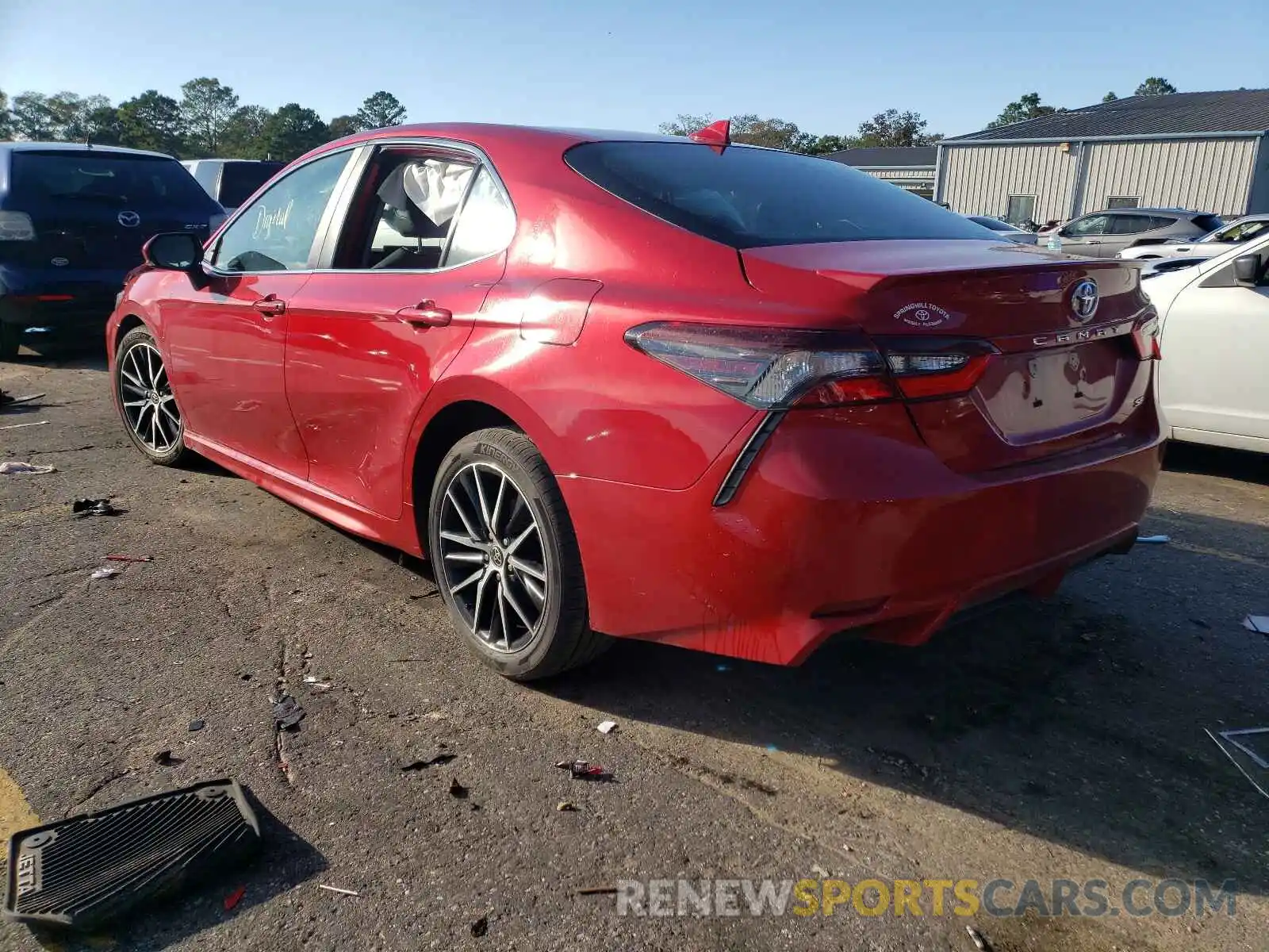 3 Photograph of a damaged car 4T1T11AKXMU490876 TOYOTA CAMRY 2021