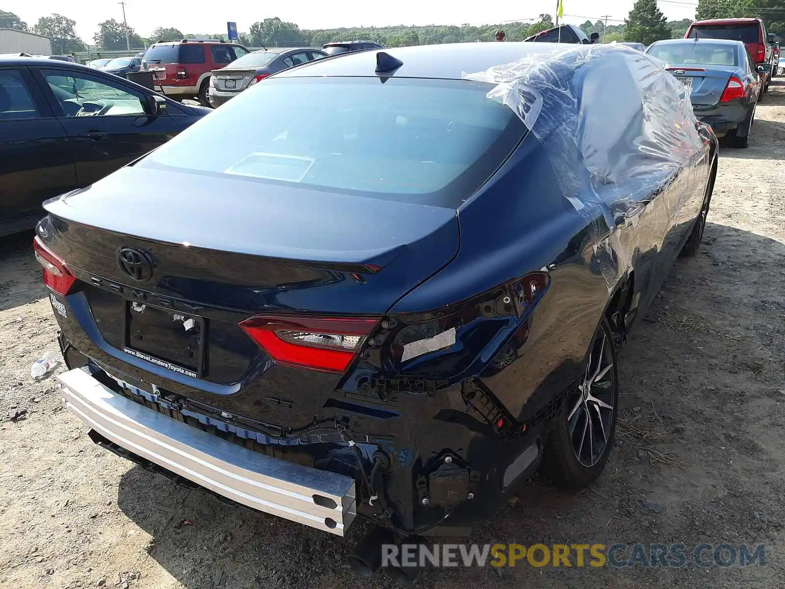 9 Photograph of a damaged car 4T1T11AKXMU572221 TOYOTA CAMRY 2021