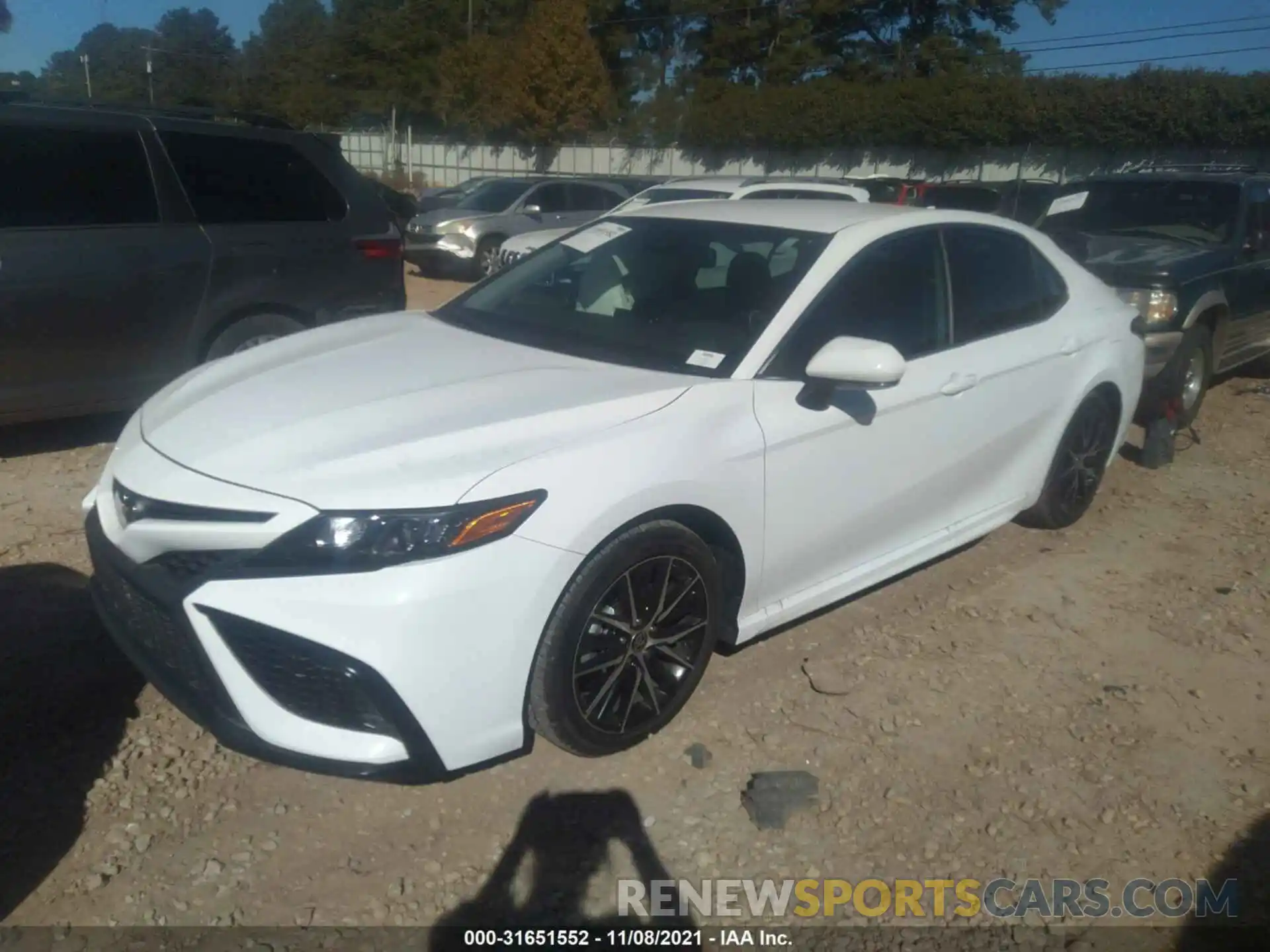 2 Photograph of a damaged car 4T1T11AKXMU579007 TOYOTA CAMRY 2021