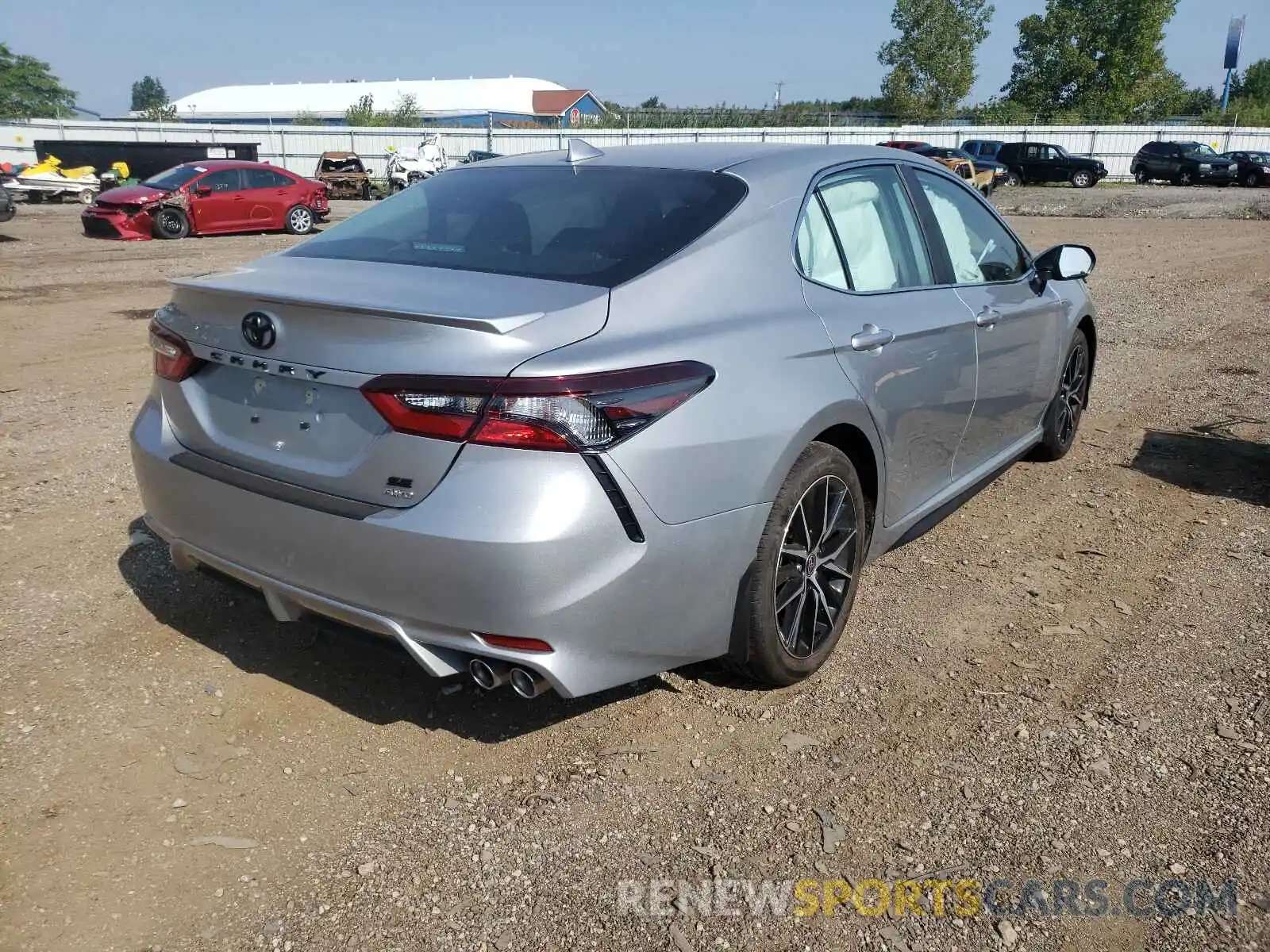 4 Photograph of a damaged car 4T1T11BK1MU036160 TOYOTA CAMRY 2021