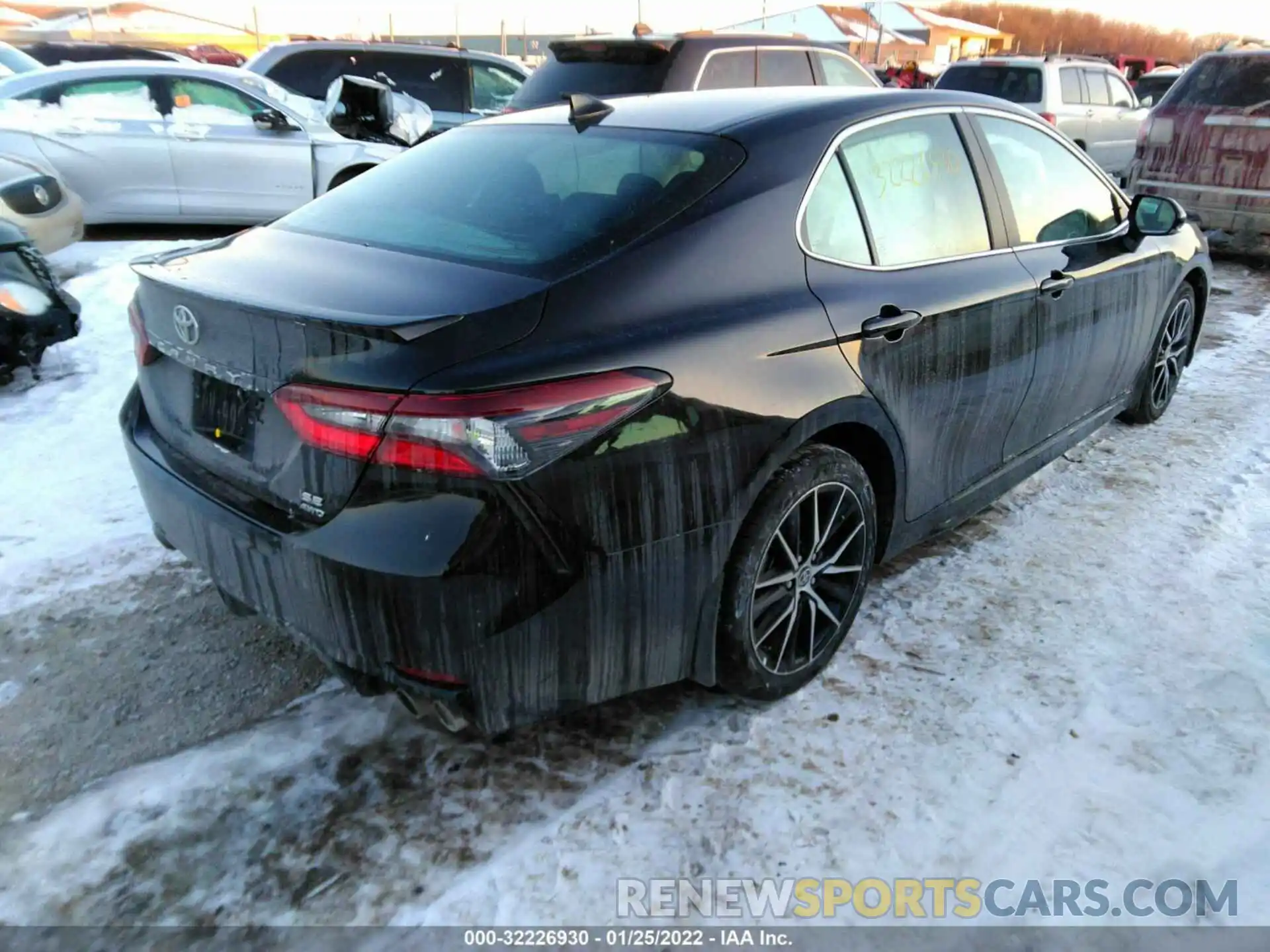 4 Фотография поврежденного автомобиля 4T1T11BK2MU029699 TOYOTA CAMRY 2021