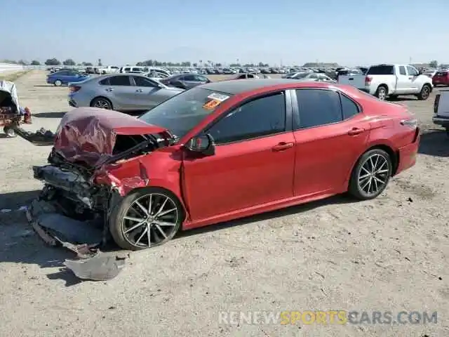 1 Photograph of a damaged car 4T1T11BK2MU032229 TOYOTA CAMRY 2021