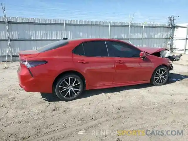 3 Photograph of a damaged car 4T1T11BK2MU032229 TOYOTA CAMRY 2021