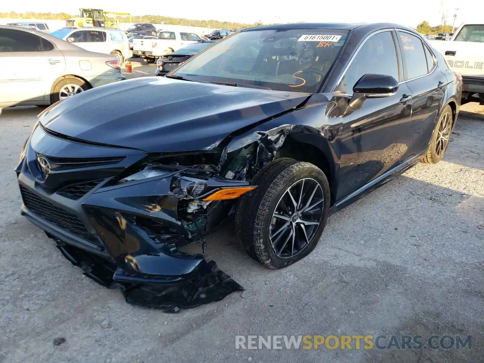 2 Photograph of a damaged car 4T1T11BK3MU036032 TOYOTA CAMRY 2021