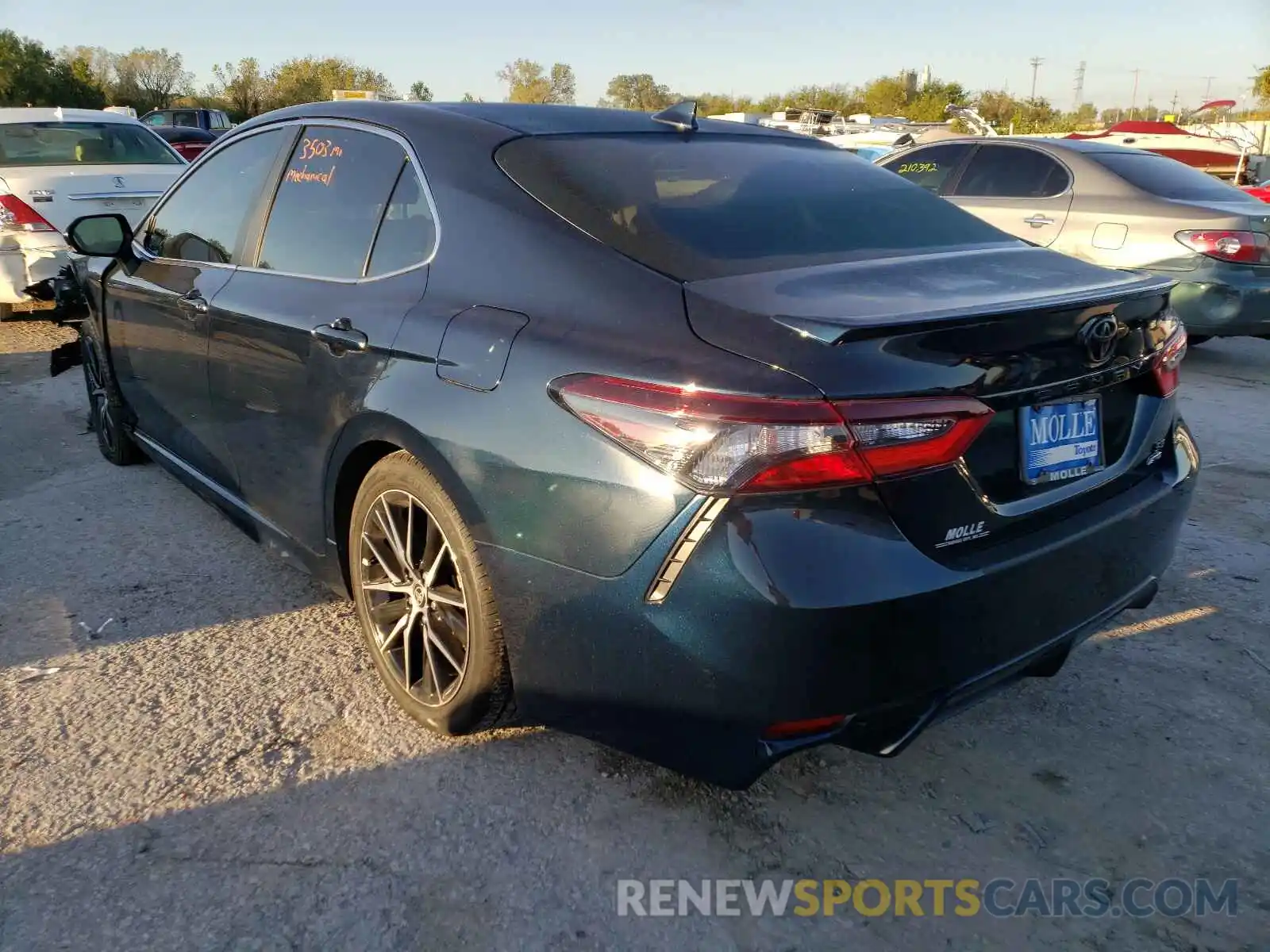 3 Photograph of a damaged car 4T1T11BK3MU036032 TOYOTA CAMRY 2021