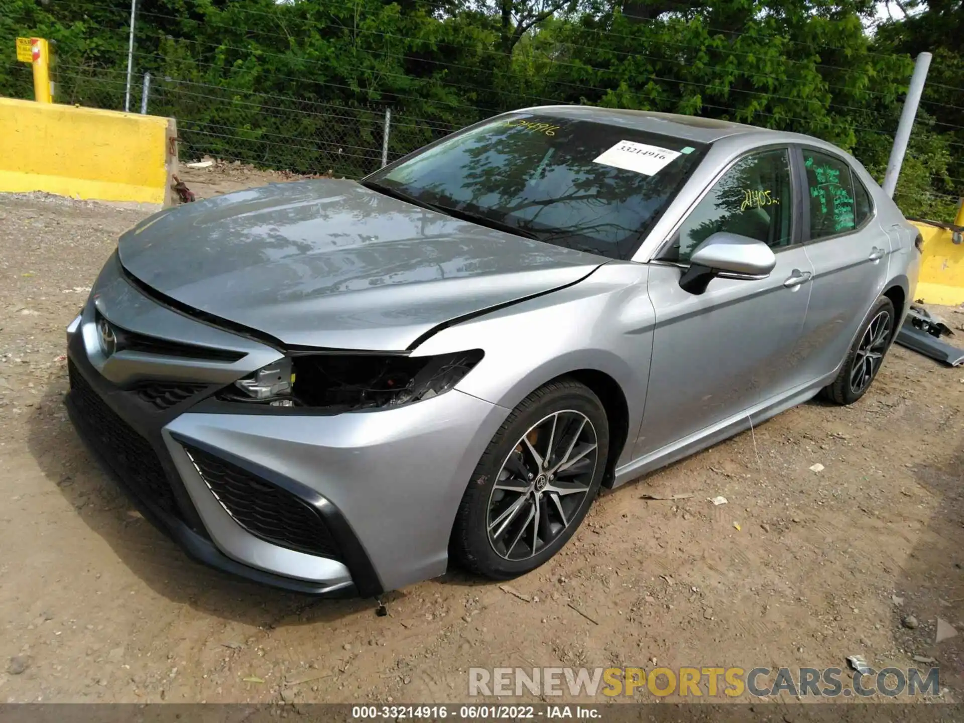 2 Photograph of a damaged car 4T1T11BK5MU024500 TOYOTA CAMRY 2021