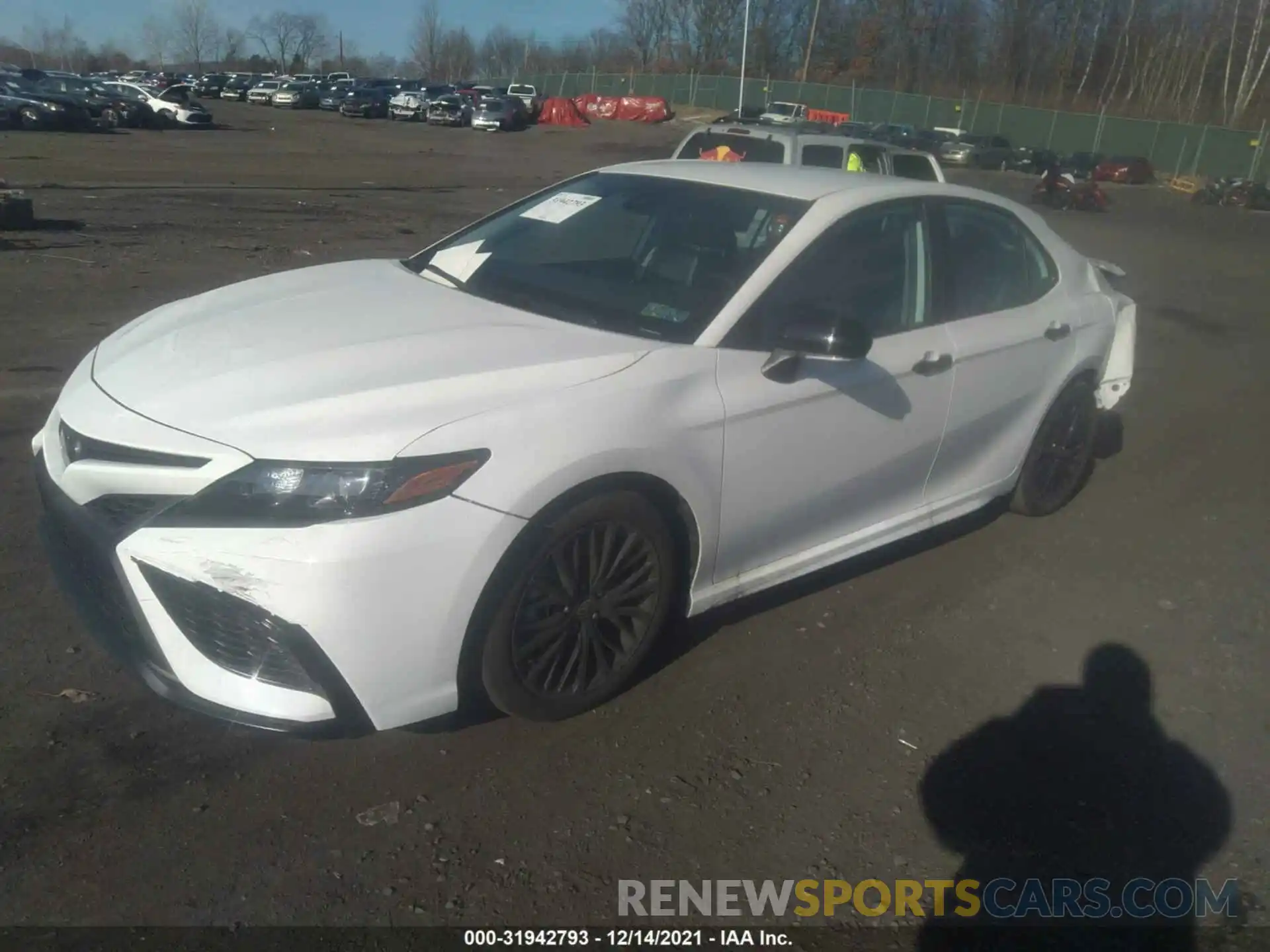 2 Photograph of a damaged car 4T1T11BK5MU038039 TOYOTA CAMRY 2021