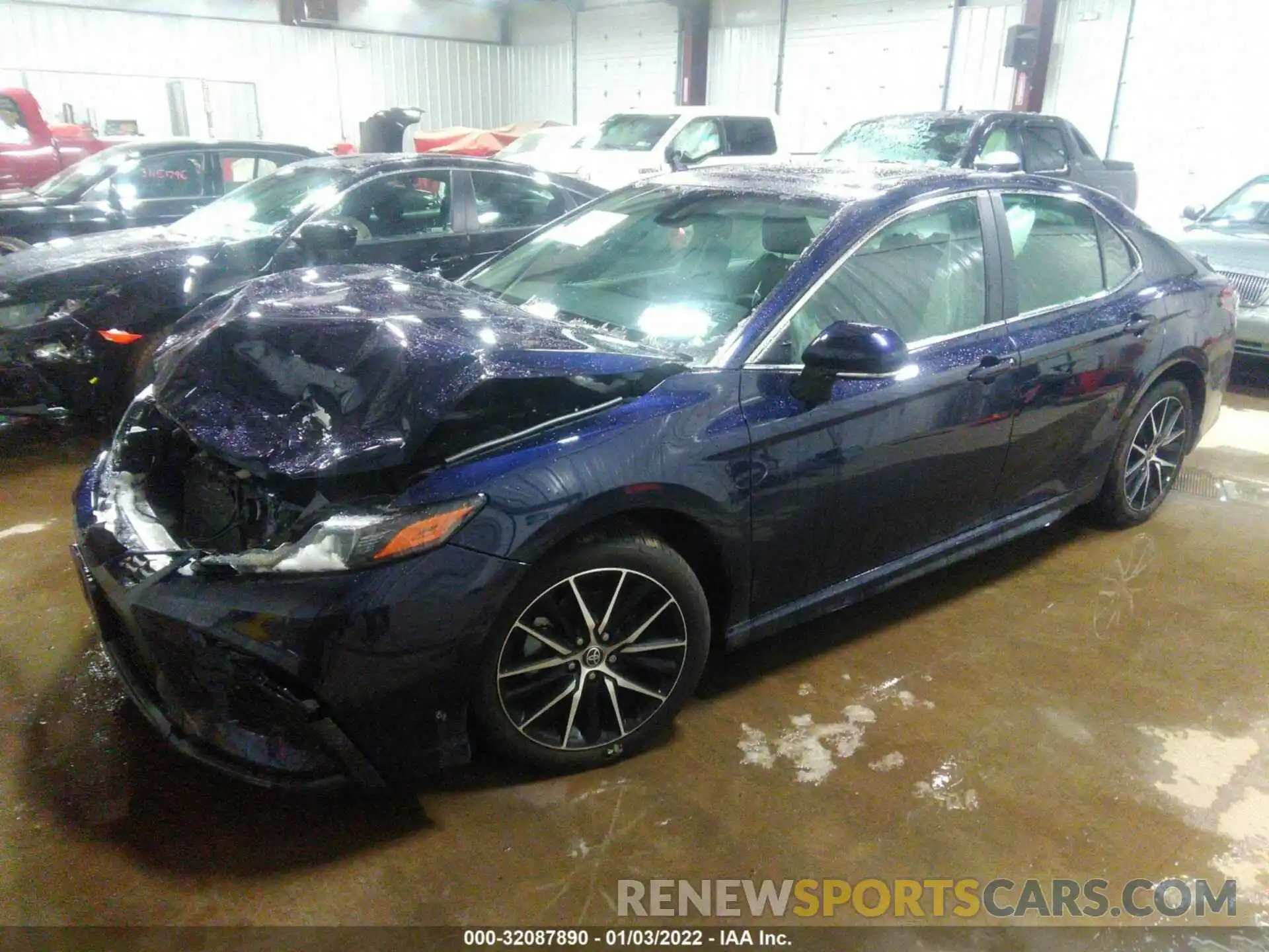 2 Photograph of a damaged car 4T1T11BK5MU041118 TOYOTA CAMRY 2021