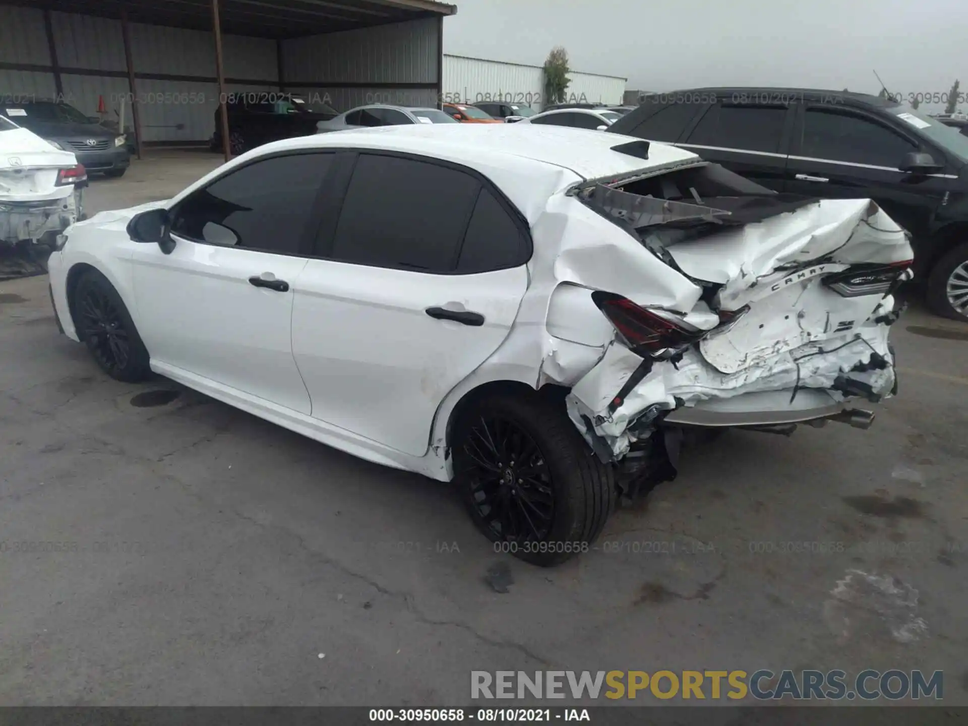 3 Photograph of a damaged car 4T1T11BK6MU035697 TOYOTA CAMRY 2021