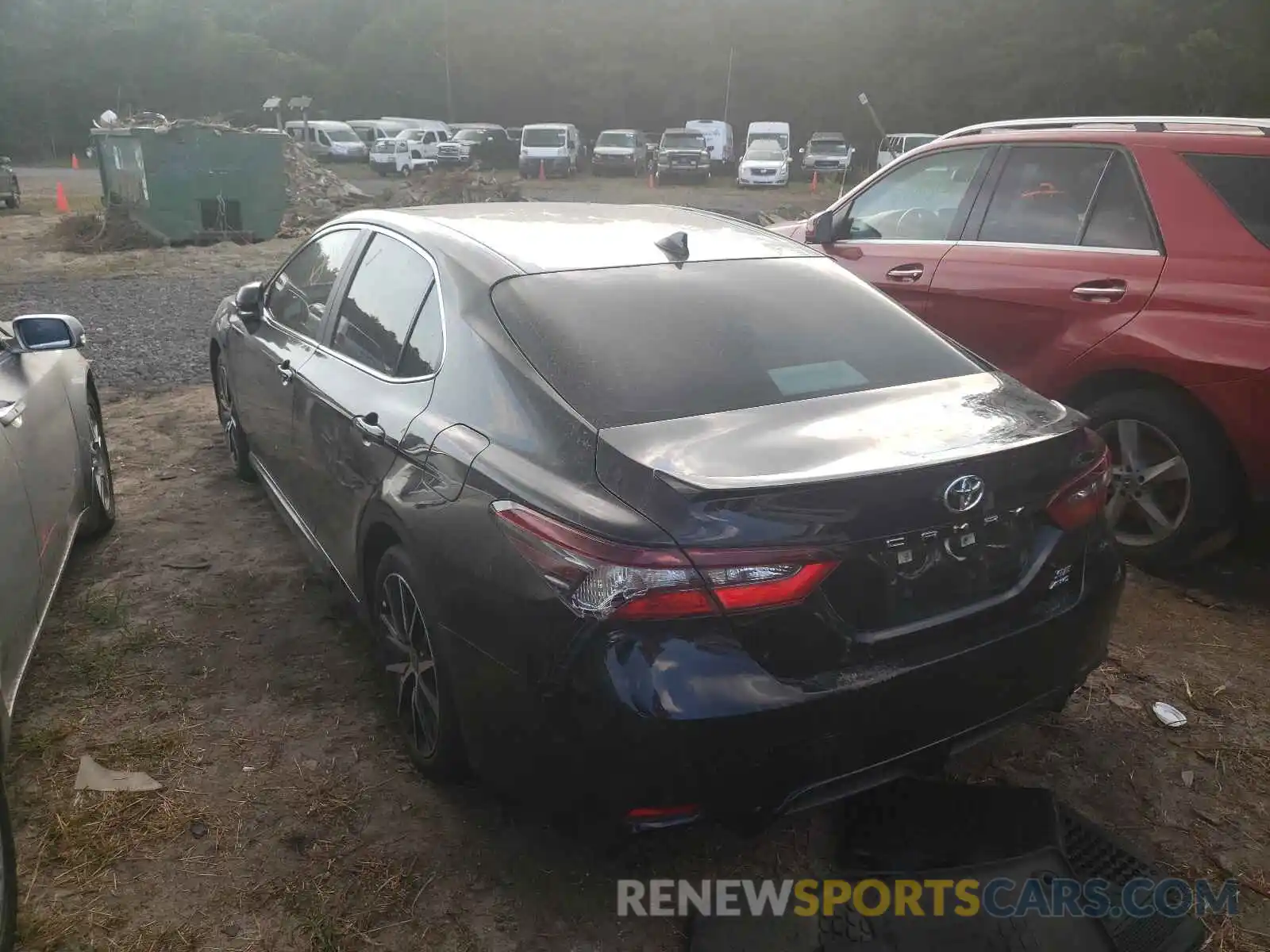 3 Photograph of a damaged car 4T1T11BK7MU019900 TOYOTA CAMRY 2021