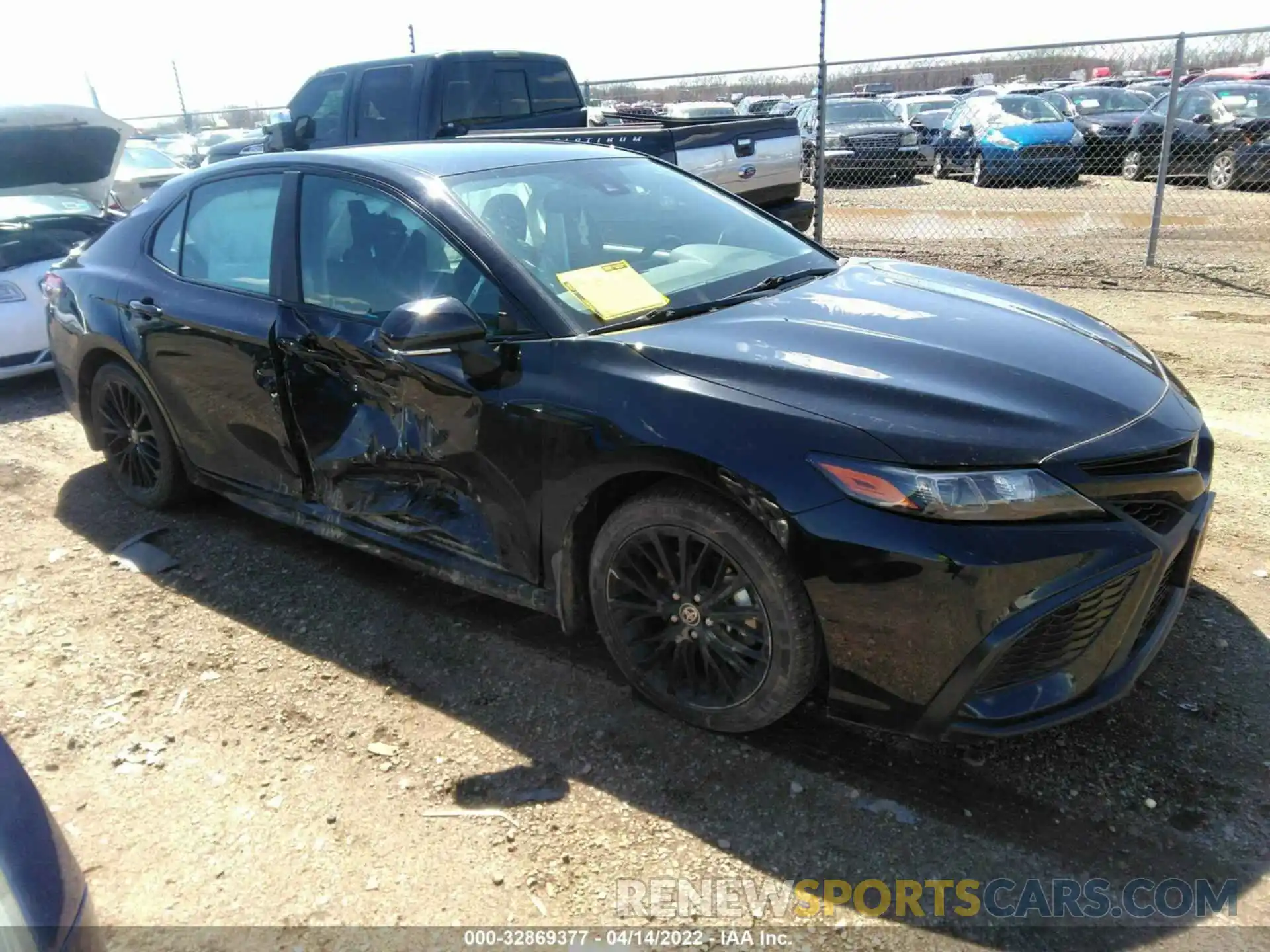 1 Photograph of a damaged car 4T1T11BK7MU030797 TOYOTA CAMRY 2021