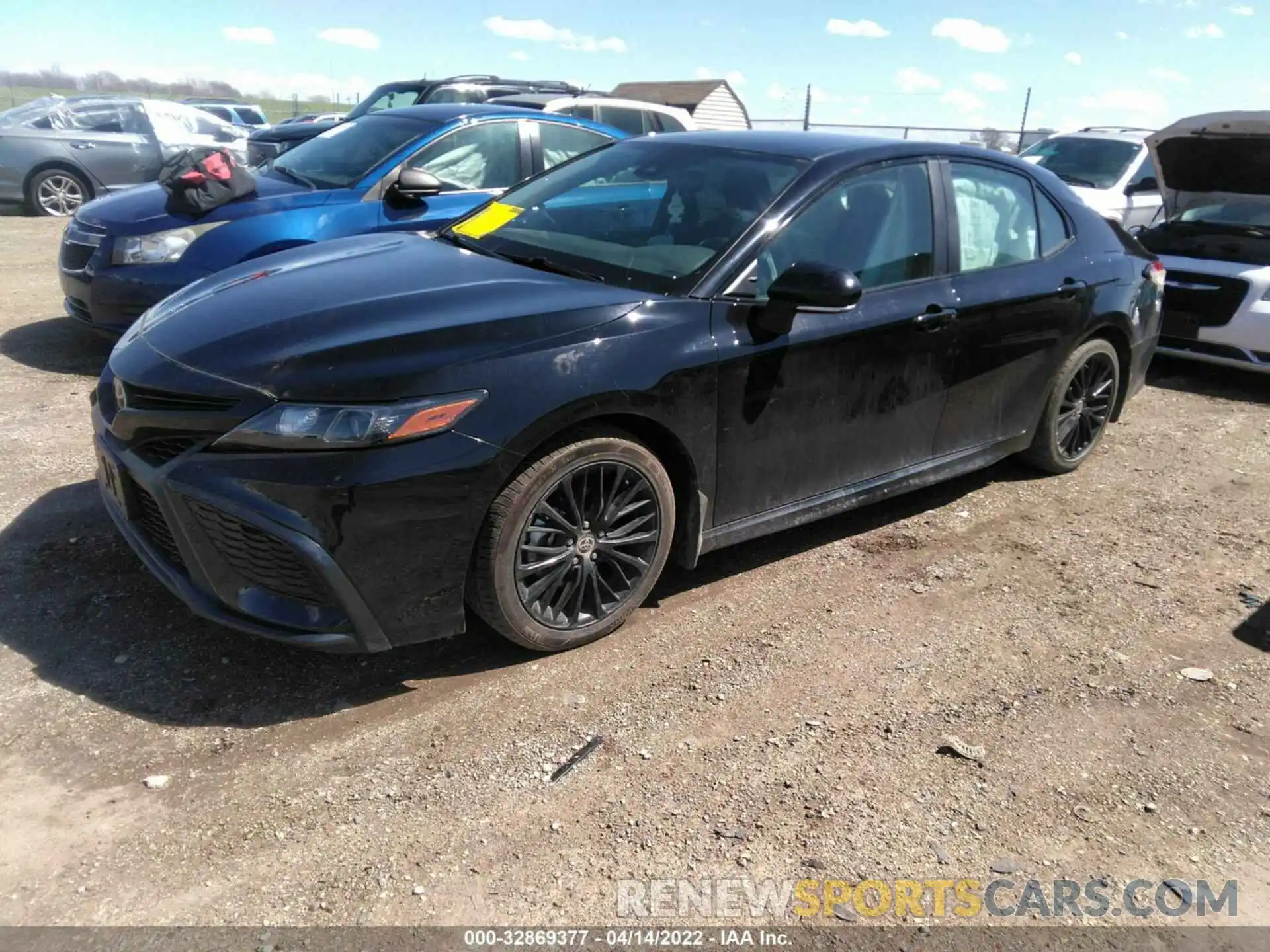 2 Photograph of a damaged car 4T1T11BK7MU030797 TOYOTA CAMRY 2021