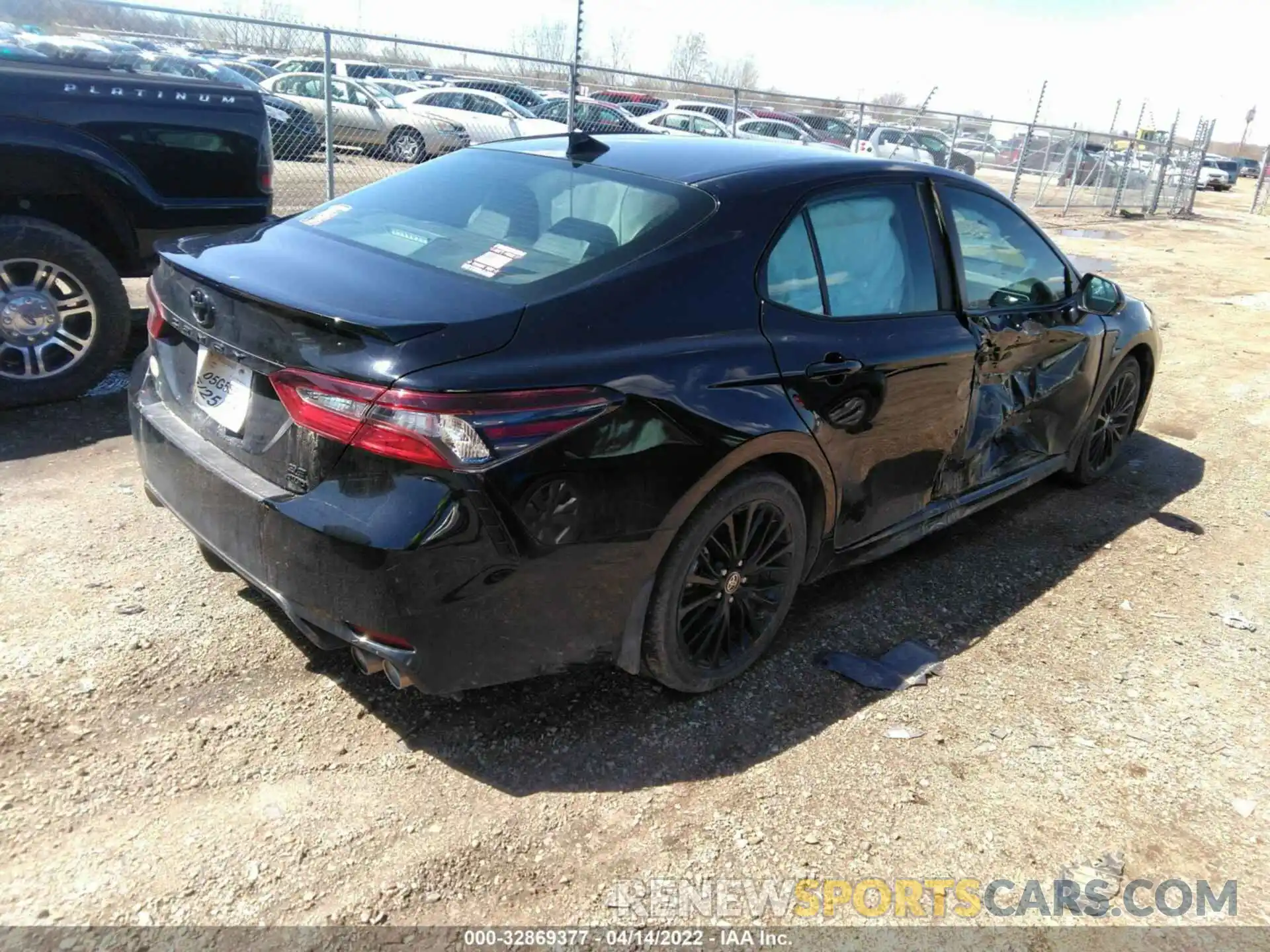 4 Photograph of a damaged car 4T1T11BK7MU030797 TOYOTA CAMRY 2021