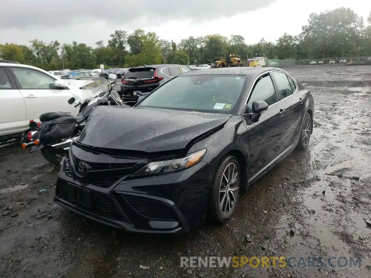 2 Photograph of a damaged car 4T1T11BK7MU032999 TOYOTA CAMRY 2021