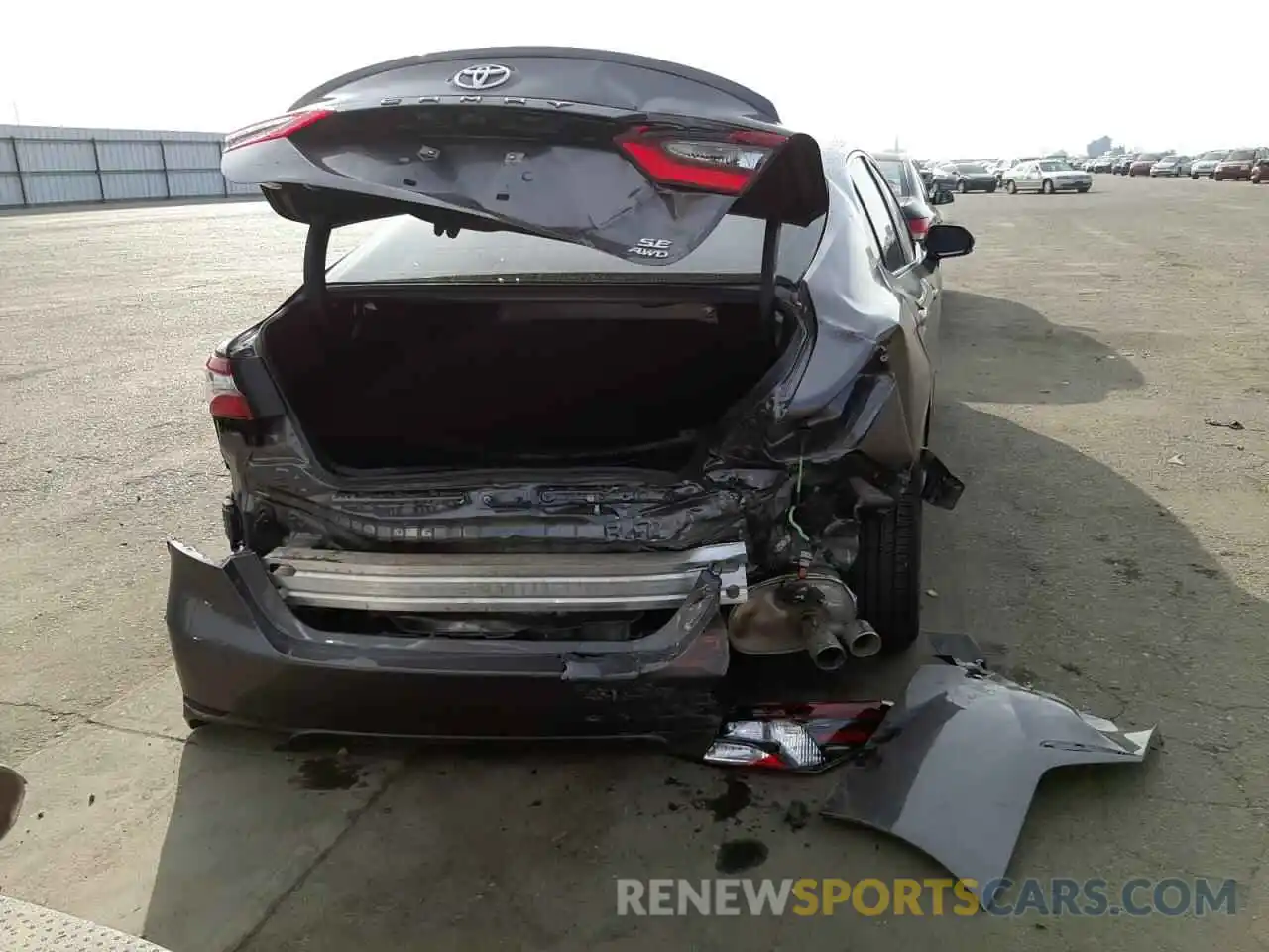 9 Photograph of a damaged car 4T1T11BK7MU044098 TOYOTA CAMRY 2021