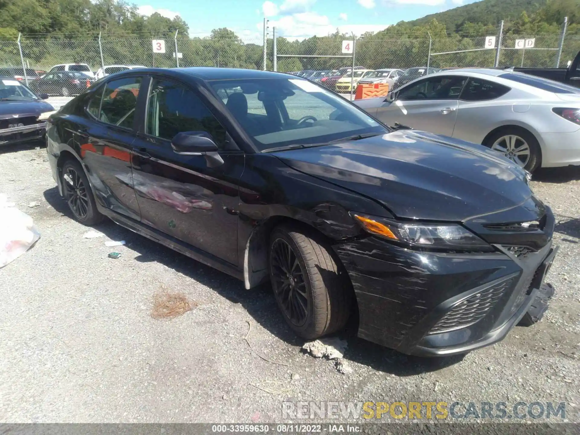 1 Photograph of a damaged car 4T1T11BK8MU027651 TOYOTA CAMRY 2021